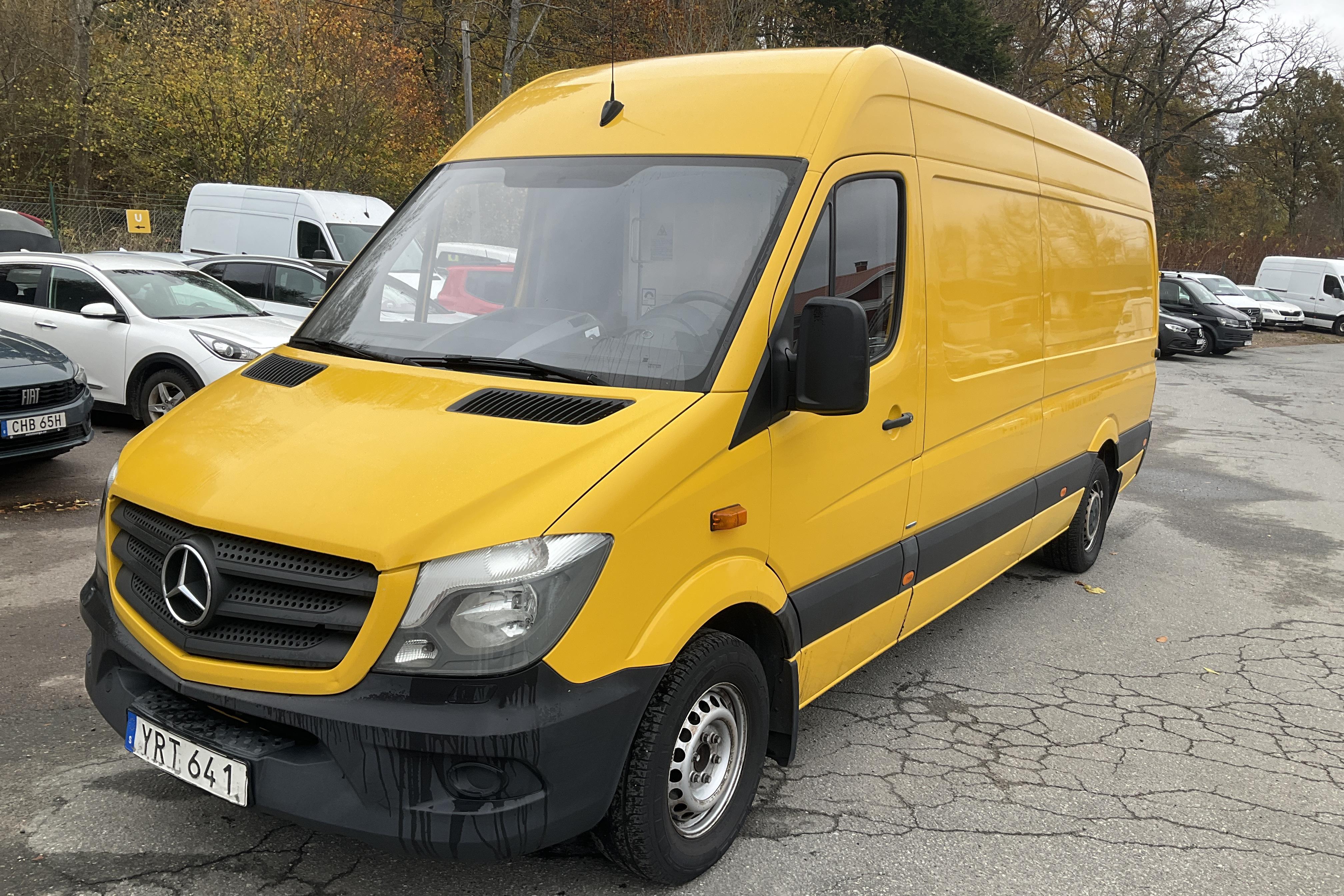 Mercedes Sprinter 314 CDI (143hk) - 41 482 mil - Automat - gul - 2018