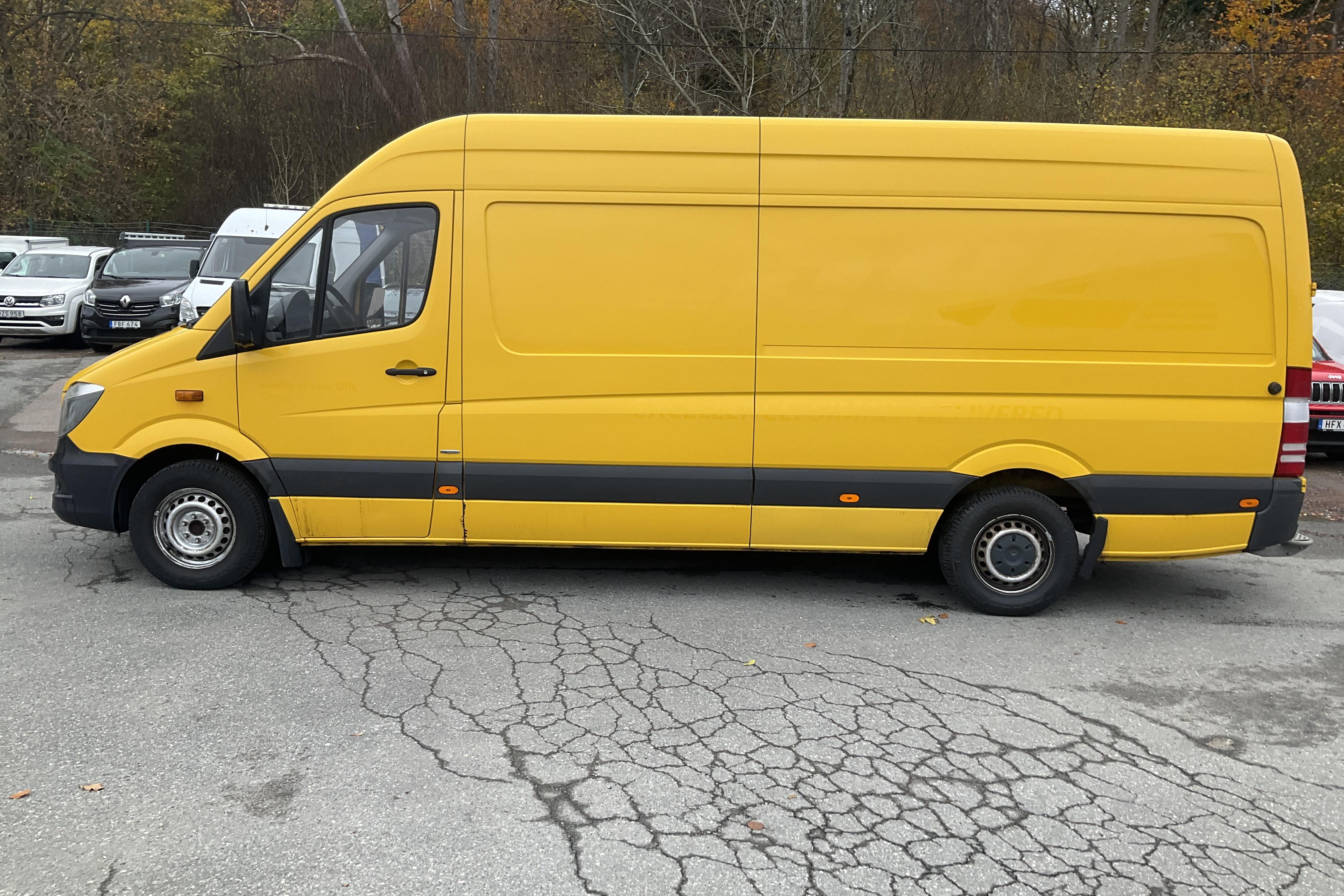 Mercedes Sprinter 314 CDI (143hk) - 41 482 mil - Automat - gul - 2018