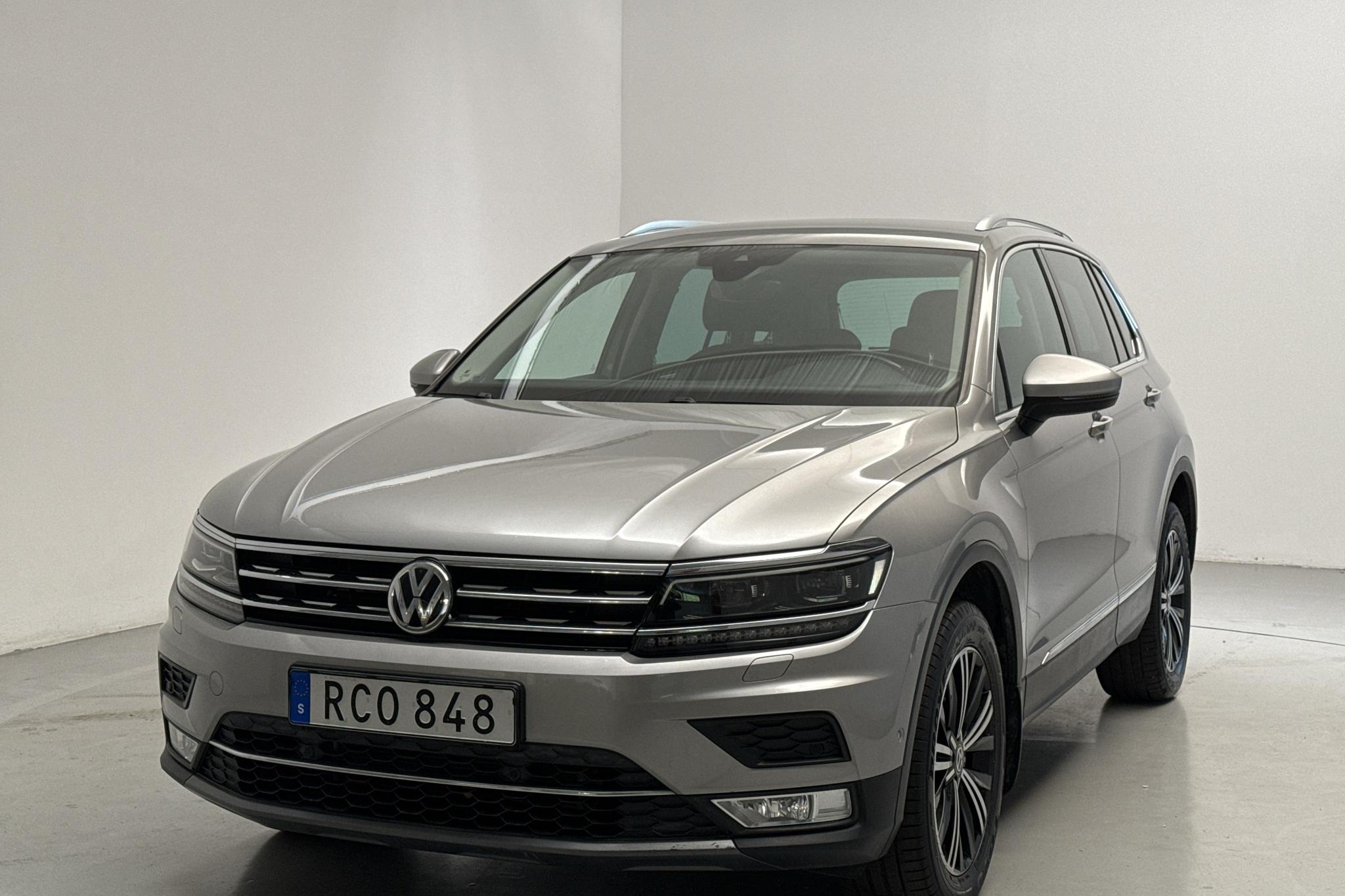 VW Tiguan 2.0 TDI 4MOTION (190hk) - 13 989 mil - Automat - silver - 2017