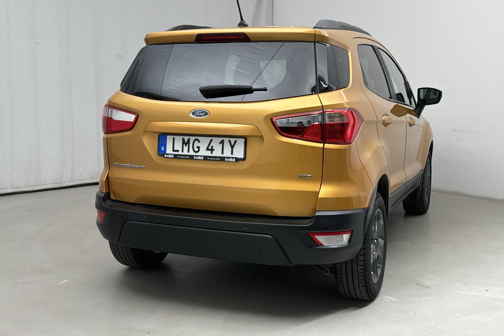 Ford Ecosport 1.5 TDCi AWD (125hk) - 97 140 km - Manuaalinen - keltainen - 2019