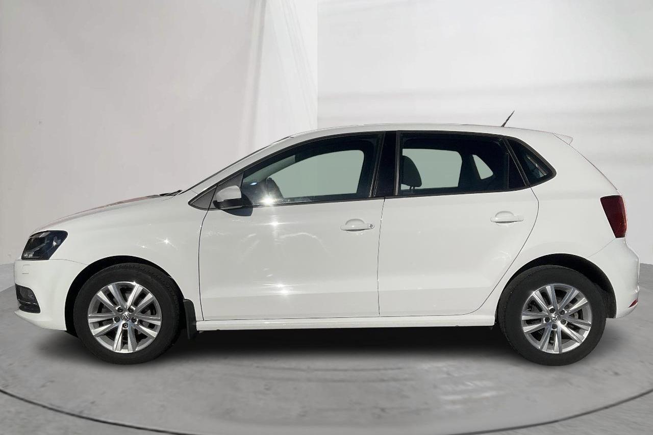 VW Polo 1.2 TSI 5dr (90hk) - 58 730 km - Manualna - biały - 2017