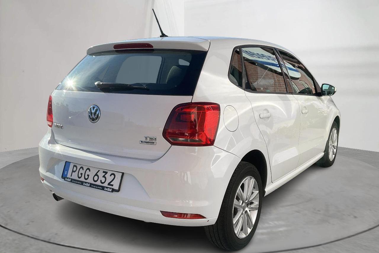 VW Polo 1.2 TSI 5dr (90hk) - 5 873 mil - Manuell - vit - 2017