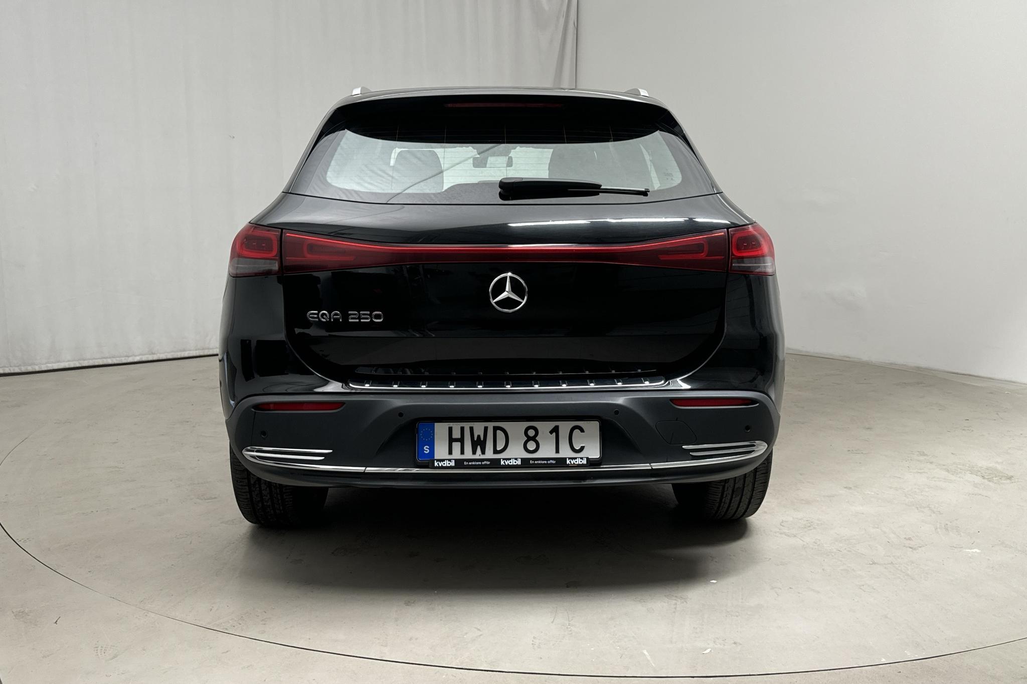 Mercedes EQA 250 H243 (190hk) - 110 960 km - Automaatne - must - 2022