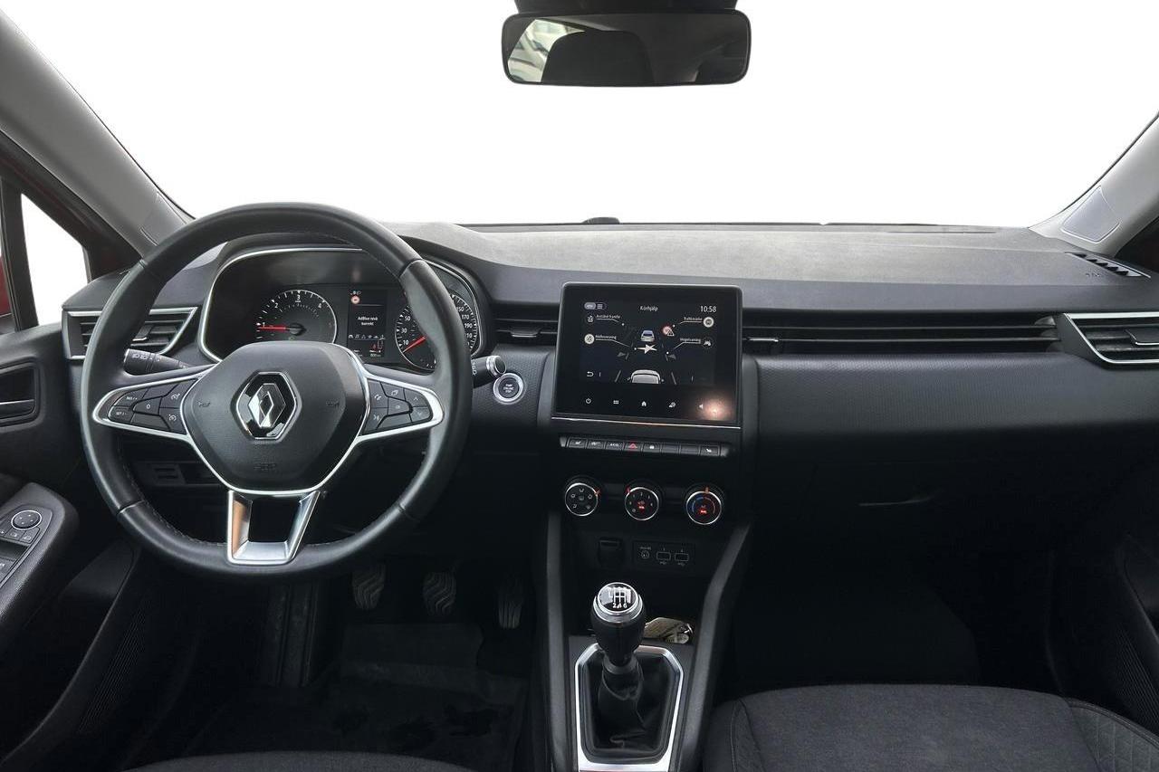 Renault Clio V 1.5 dCi 5dr (115hk) - 6 286 mil - Manuell - röd - 2020