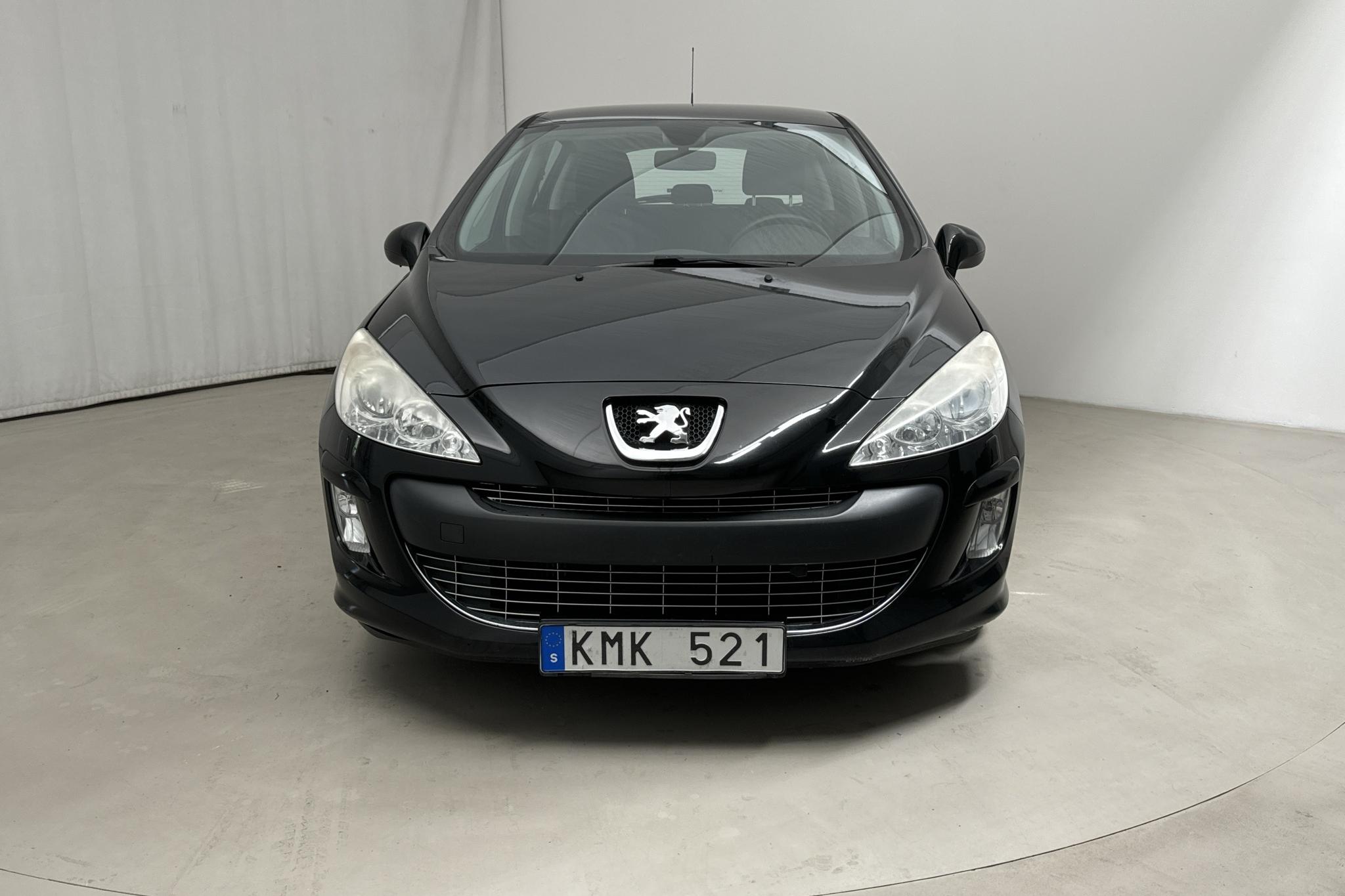 Peugeot 308 1.6 HDi FAP 5dr (110hk) - 14 919 mil - Manuell - svart - 2010