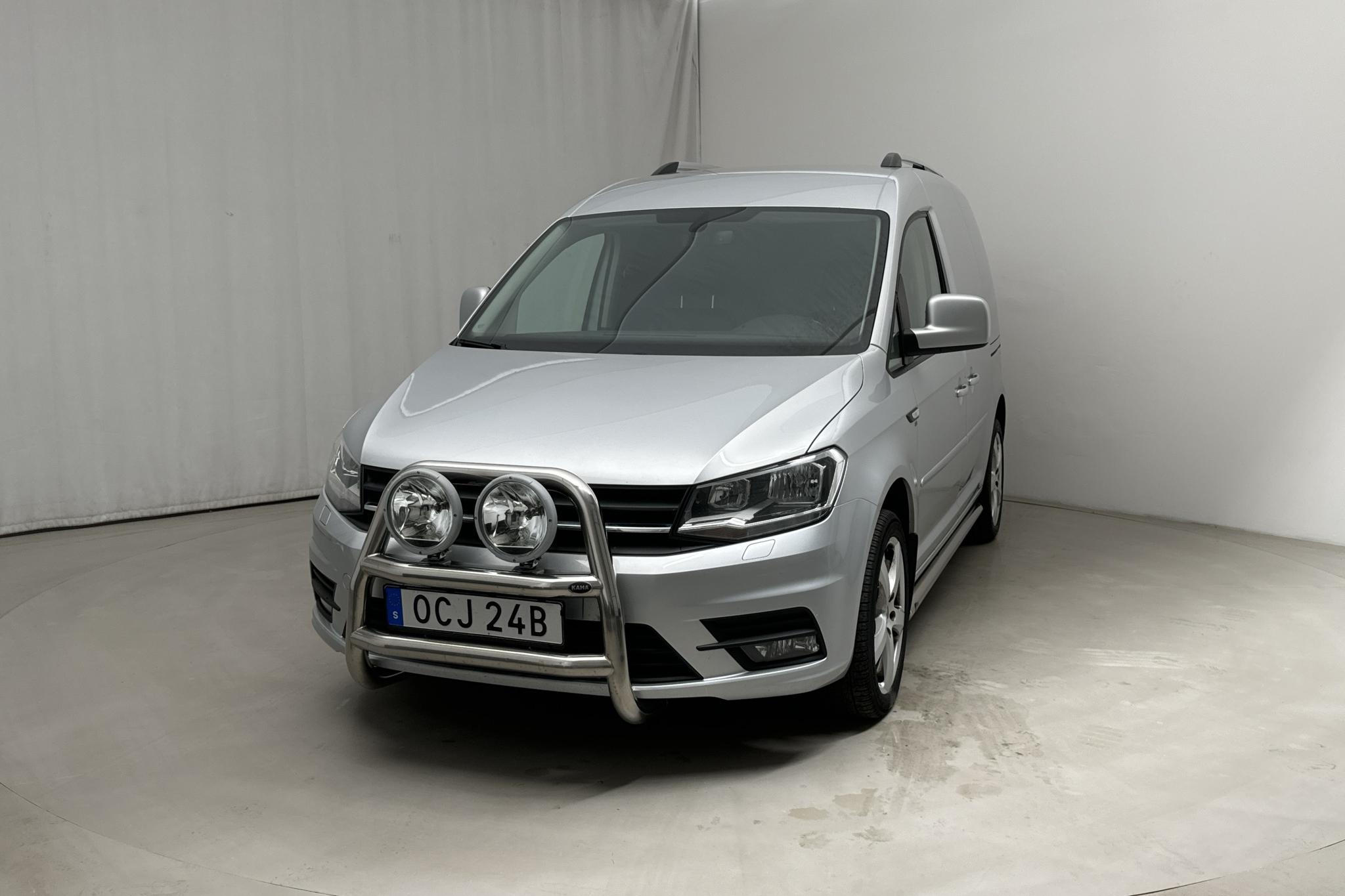 VW Caddy 2.0 TDI Skåp (102hk) - 94 440 km - Automaatne - hõbe - 2020