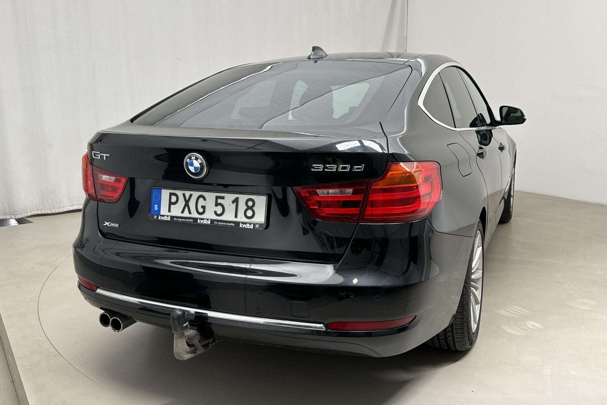 BMW 330d GT xDrive, F34 (258hk) - 146 750 km - Automaattinen - musta - 2015