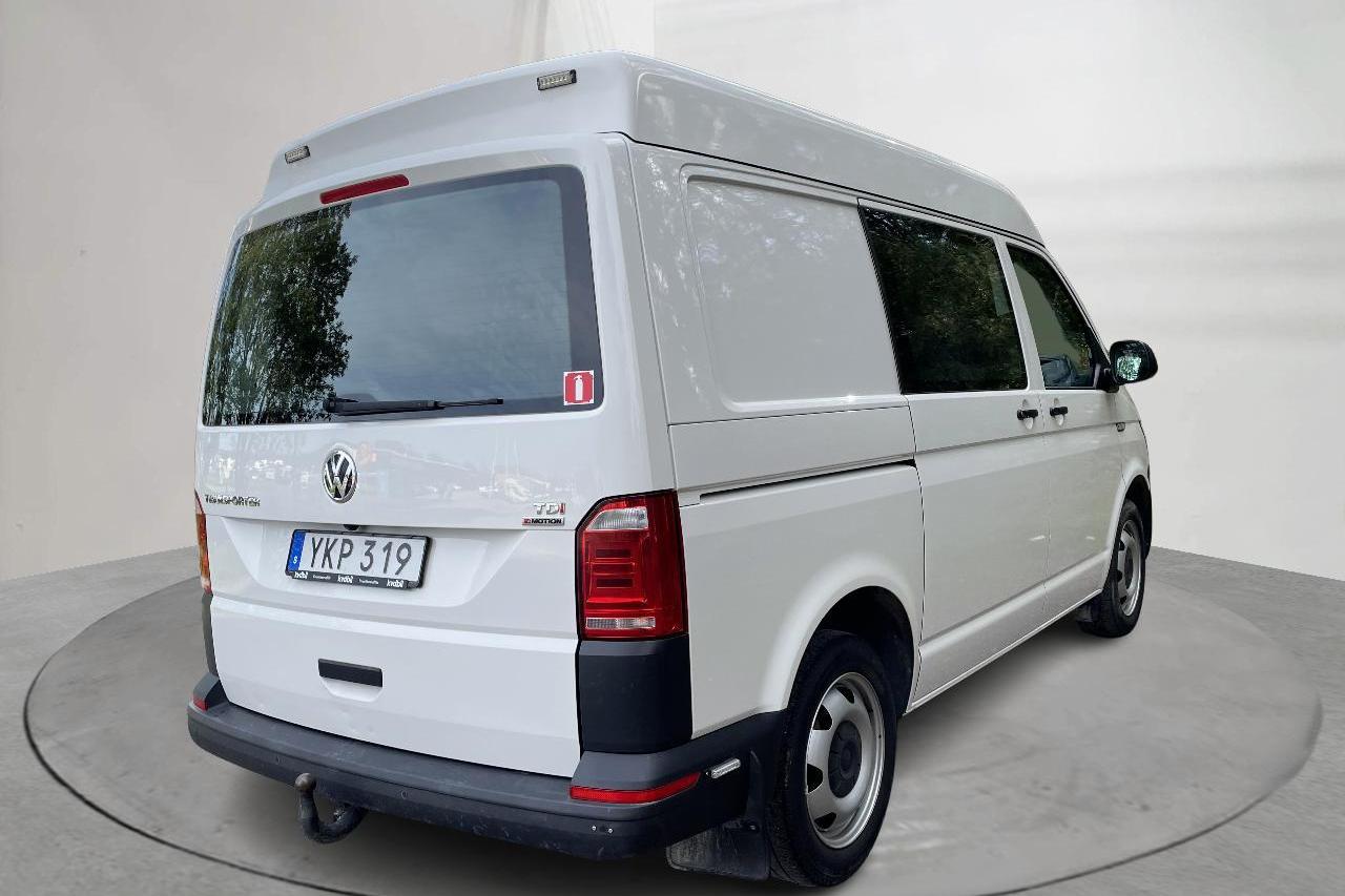 VW Transporter T6 2.0 TDI BMT Skåp 4MOTION (150hk) - 7 048 mil - Automat - vit - 2017