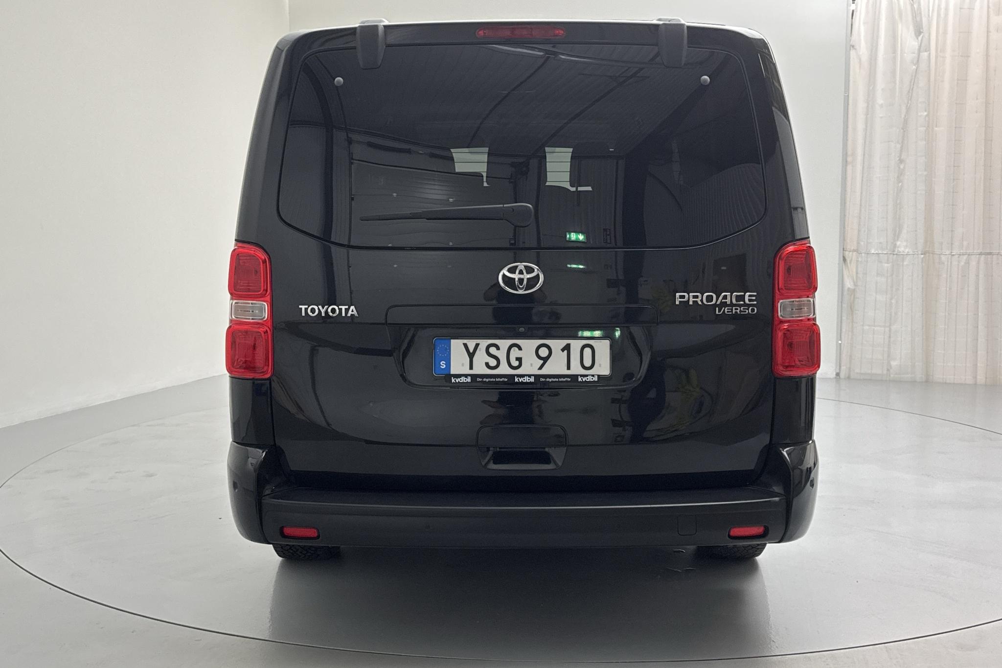 Toyota PROACE Verso 2.0D (180hk) - 19 198 mil - Automat - svart - 2018