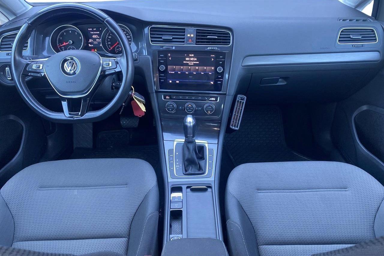 VW Golf VII 1.4 TGI BlueMotion Sportscombi (110hk) - 38 620 km - Automatyczna - biały - 2018