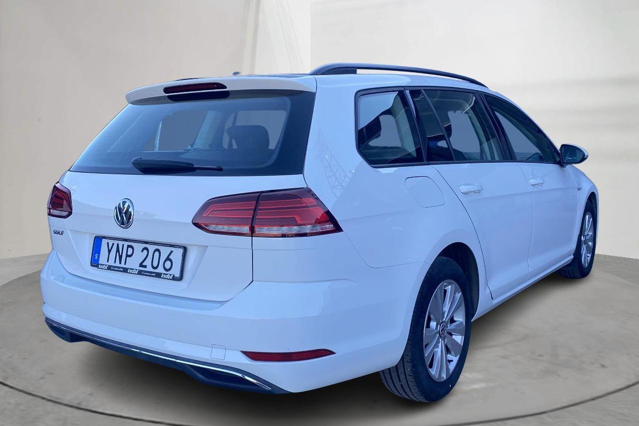 VW Golf VII 1.4 TGI BlueMotion Sportscombi (110hk) - 38 620 km - Automatyczna - biały - 2018