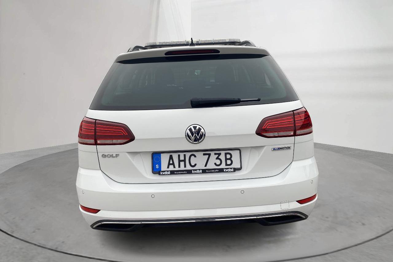 VW Golf VII 1.5 TGI Sportscombi (130hk) - 17 470 km - Automatic - white - 2020