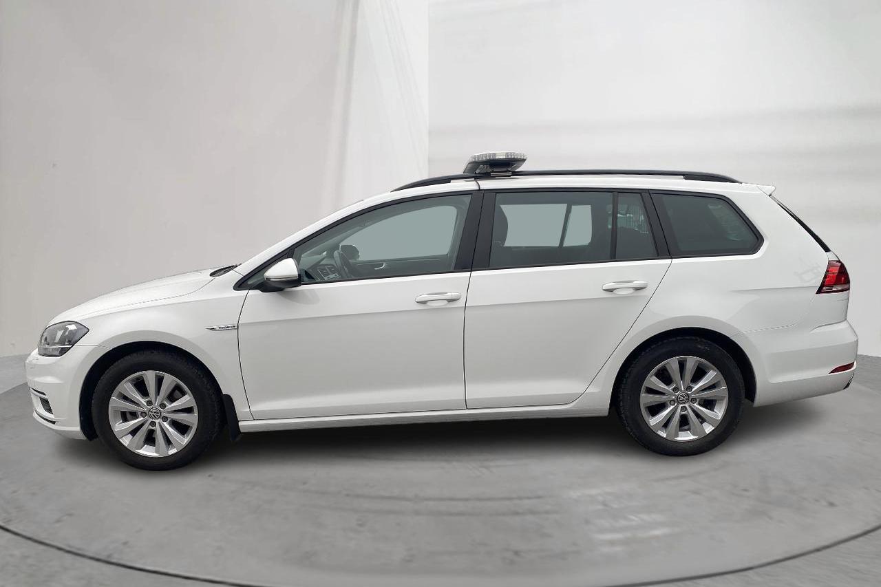 VW Golf VII 1.5 TGI Sportscombi (130hk) - 1 747 mil - Automat - vit - 2020