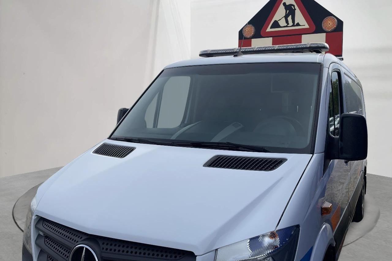 Mercedes Sprinter 319 CDI 4x4 (190hk) - 47 180 km - Automaattinen - valkoinen - 2018