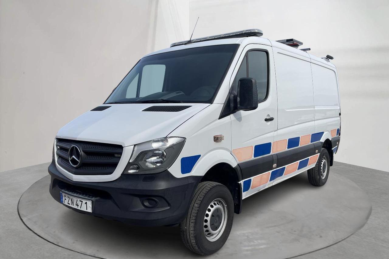 Mercedes Sprinter 319 CDI 4x4 (190hk) - 4 718 mil - Automat - vit - 2018