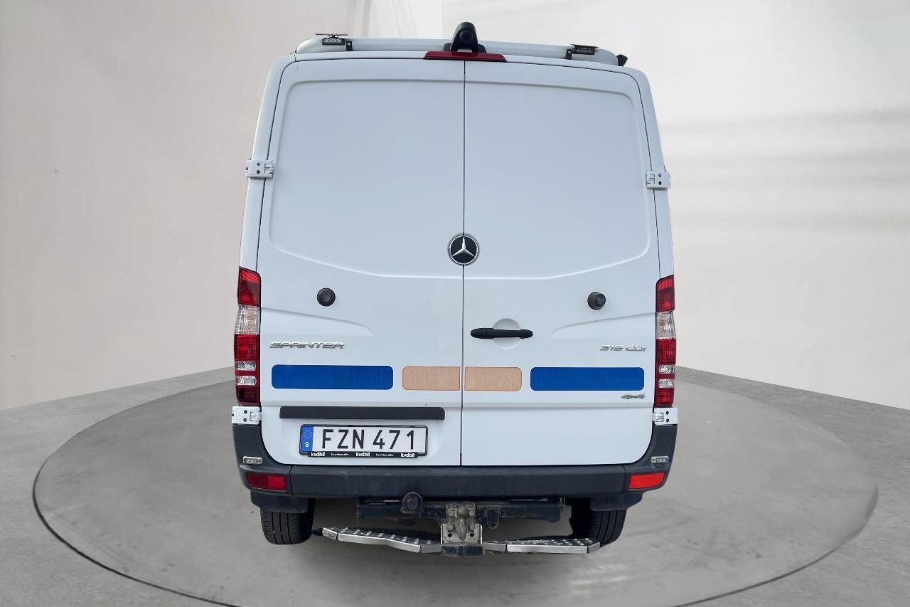 Mercedes Sprinter 319 CDI 4x4 (190hk) - 47 180 km - Automatyczna - biały - 2018