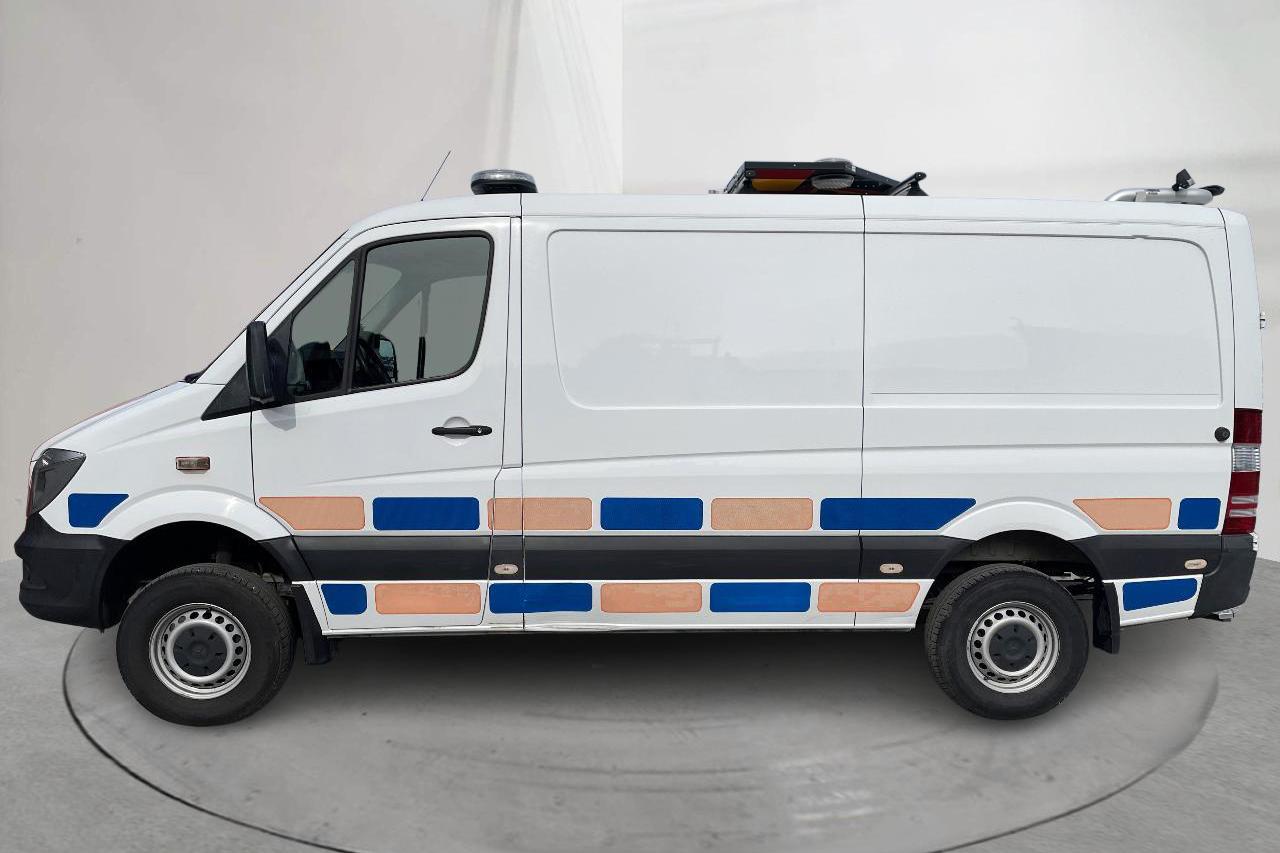 Mercedes Sprinter 319 CDI 4x4 (190hk) - 47 180 km - Automatyczna - biały - 2018