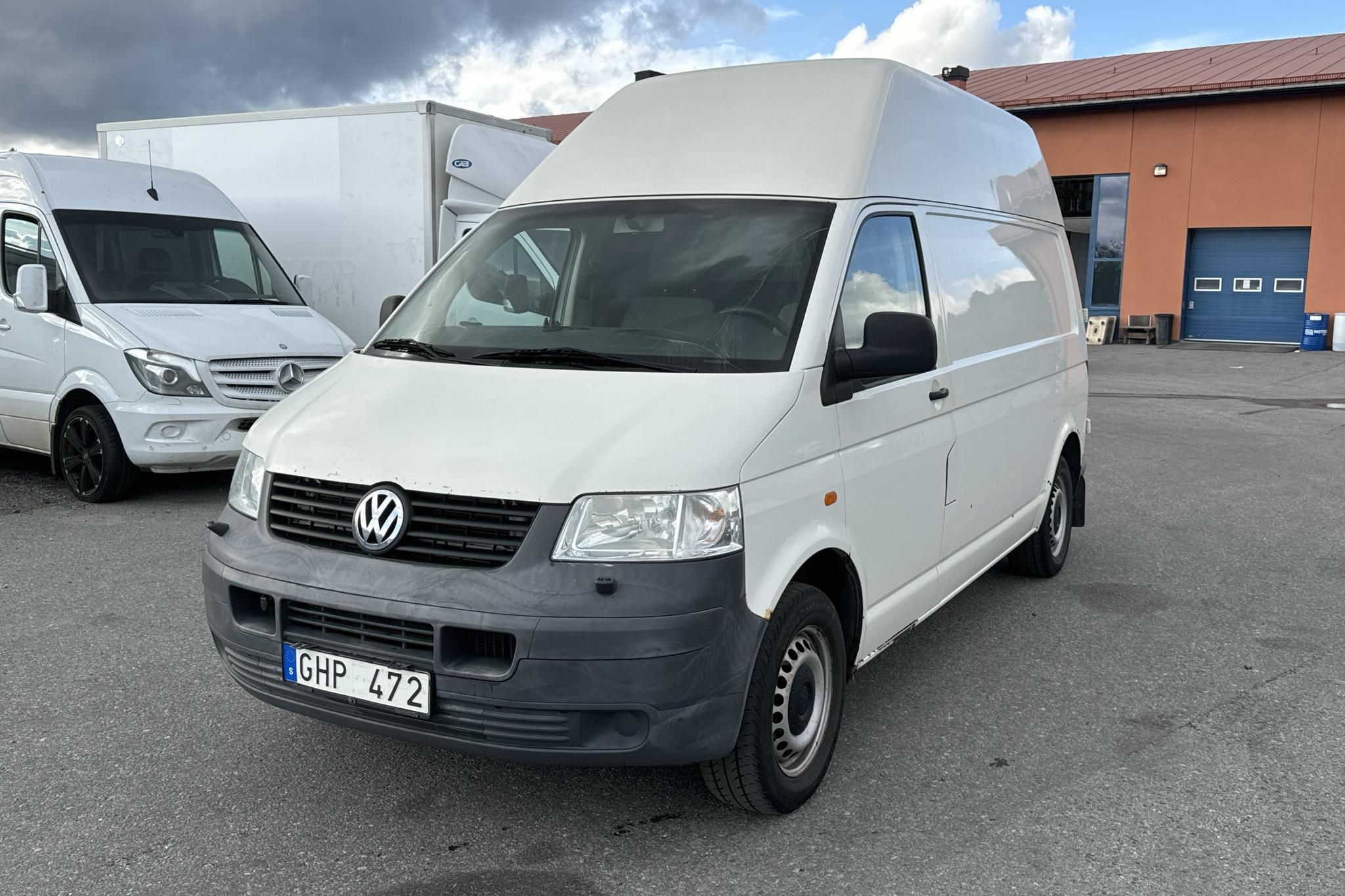 VW Transporter T5 2.5 TDI 4-motion (130hk) - 232 700 km - Manualna - biały - 2008