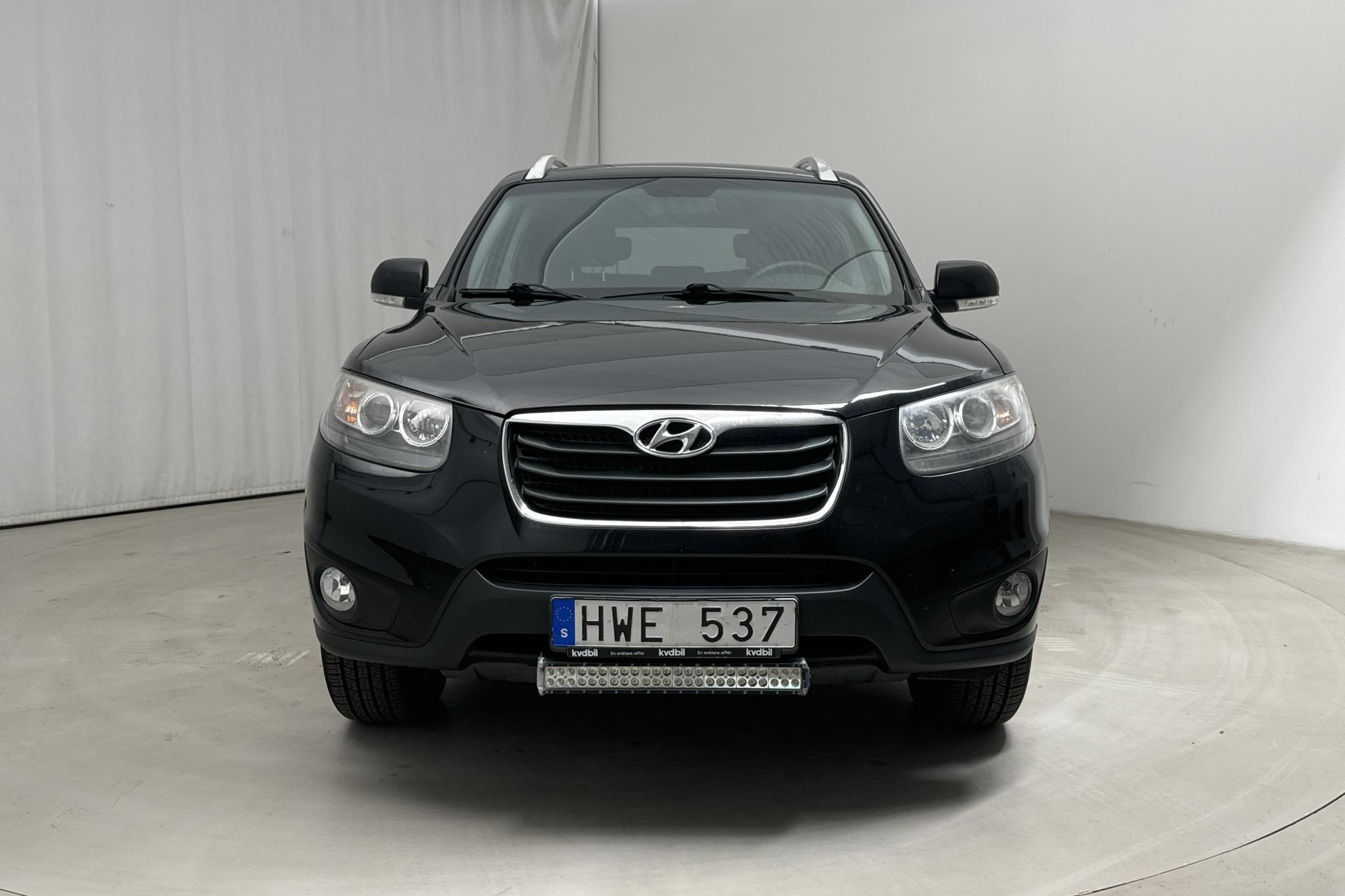 Hyundai Santa Fé 2.4 (174hk) - 206 280 km - Automaattinen - musta - 2010