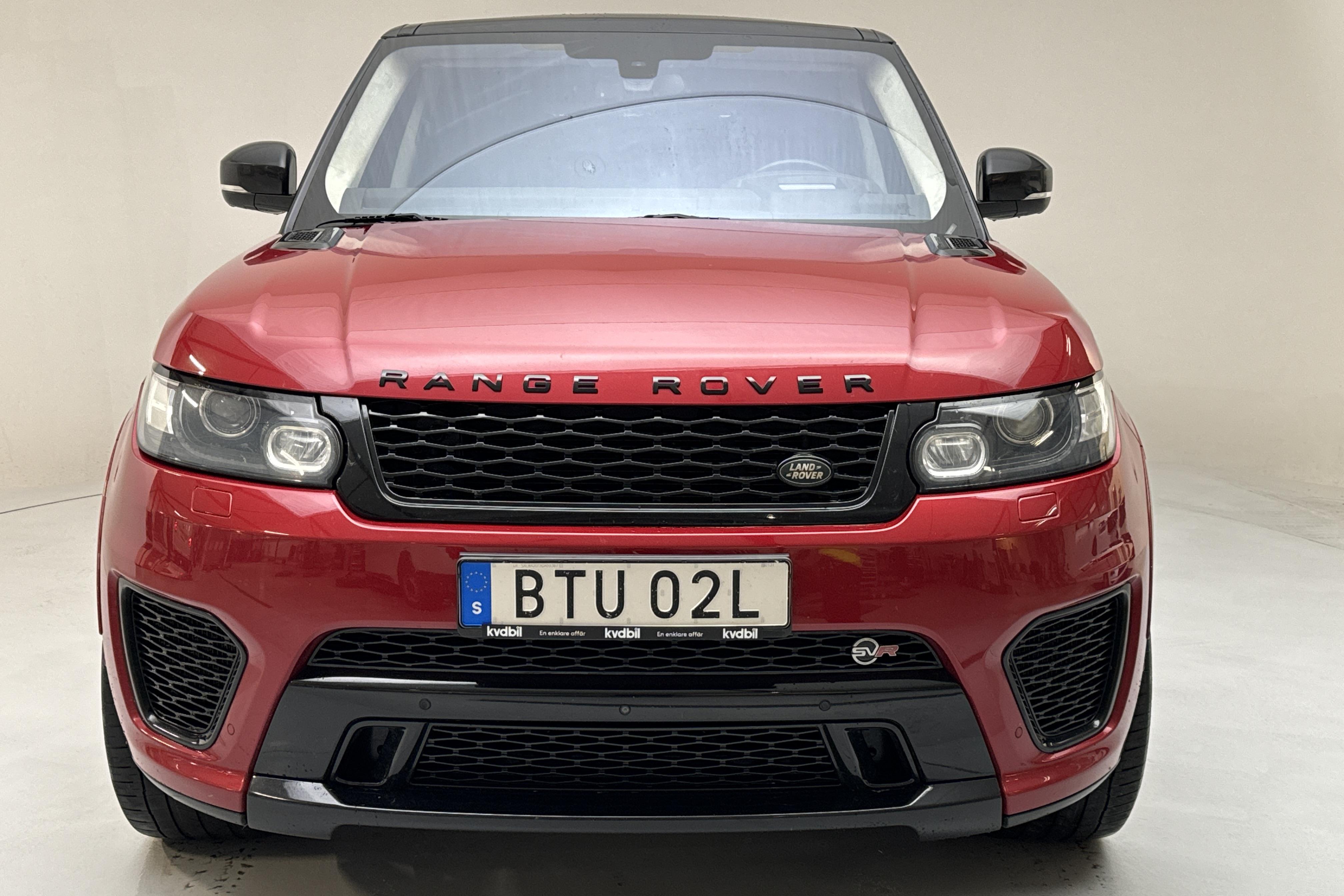 Land Rover RANGE ROVER SPORT SVR (550hk) - 148 860 km - Automatyczna - czerwony - 2016