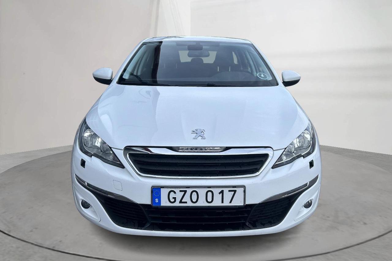 Peugeot 308 SW BlueHDi (100hk) - 58 110 km - Manualna - biały - 2015