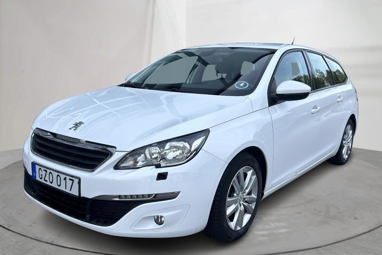 Peugeot 308 SW BlueHDi (100hk) - 58 110 km - Manualna - biały - 2015