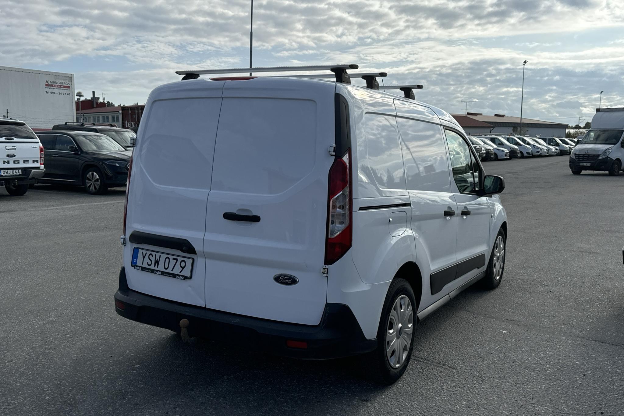 Ford Transit Connect 1.5 EcoBlue (100hk) - 117 590 km - Automatyczna - biały - 2019