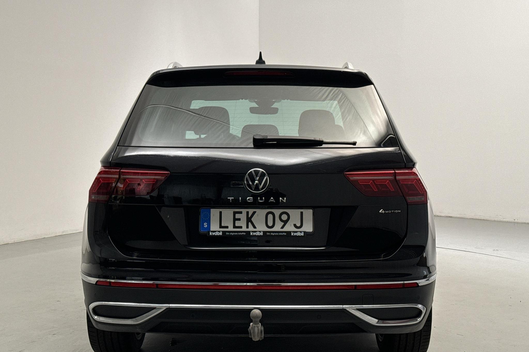 VW Tiguan 2.0 TDI 4MOTION (200hk) - 66 920 km - Automaattinen - musta - 2021