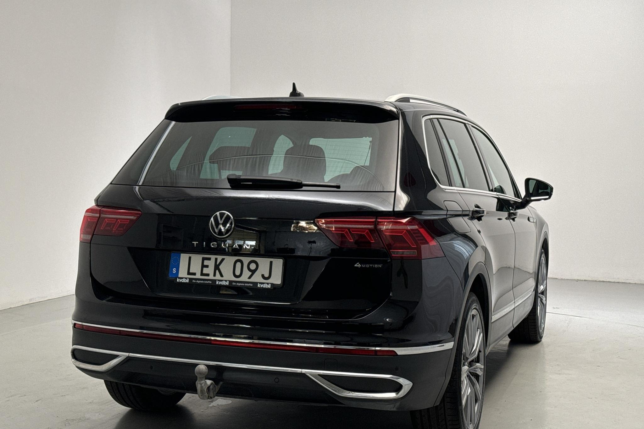 VW Tiguan 2.0 TDI 4MOTION (200hk) - 6 692 mil - Automat - svart - 2021