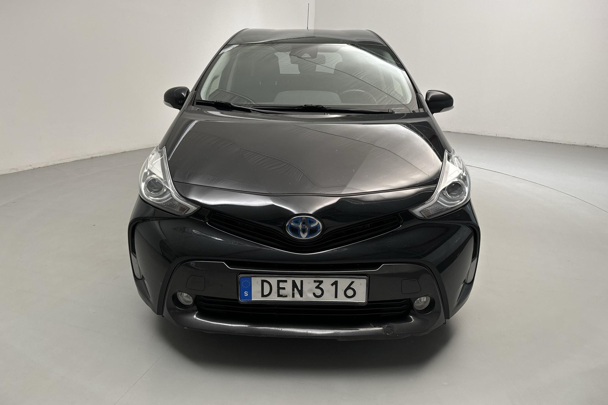 Toyota Prius+ 1.8 Hybrid (99hk) - 125 690 km - Automatyczna - czarny - 2018