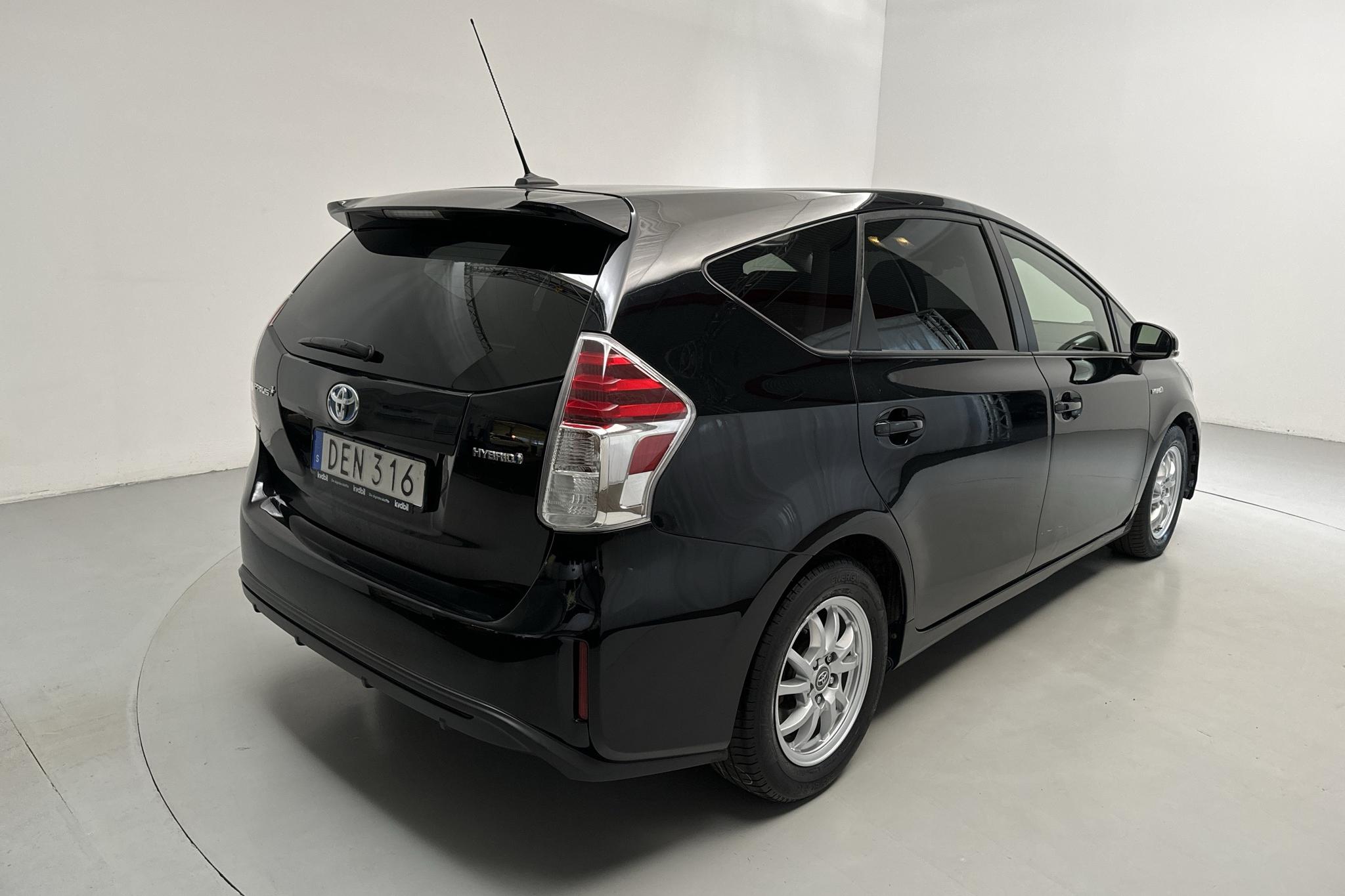 Toyota Prius+ 1.8 Hybrid (99hk) - 125 690 km - Automatyczna - czarny - 2018