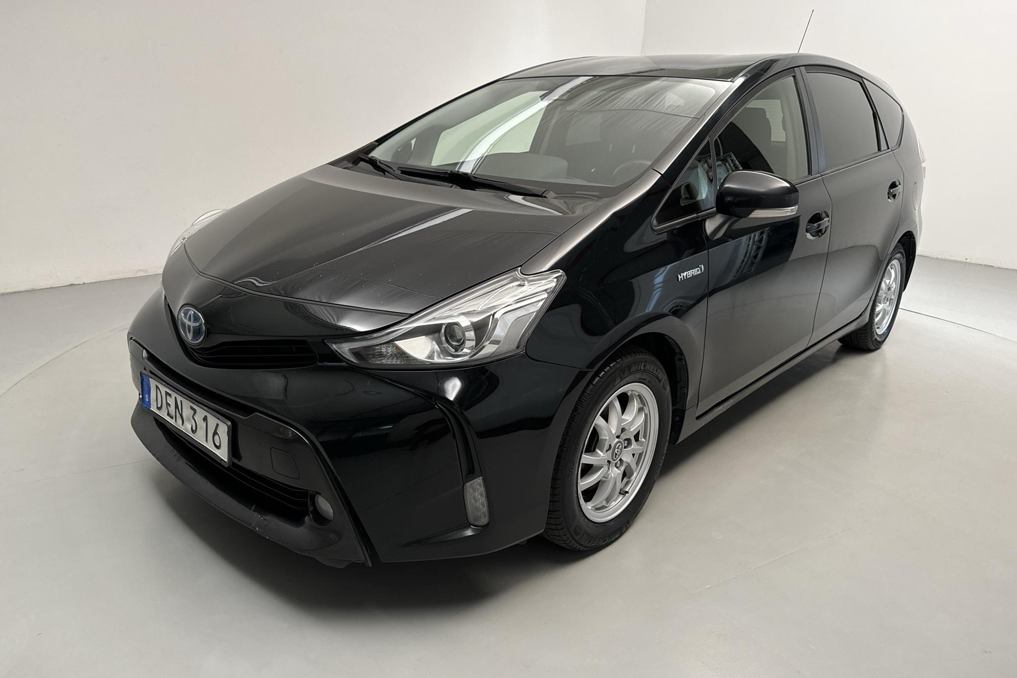 Toyota Prius+ 1.8 Hybrid (99hk) - 125 690 km - Automaatne - must - 2018