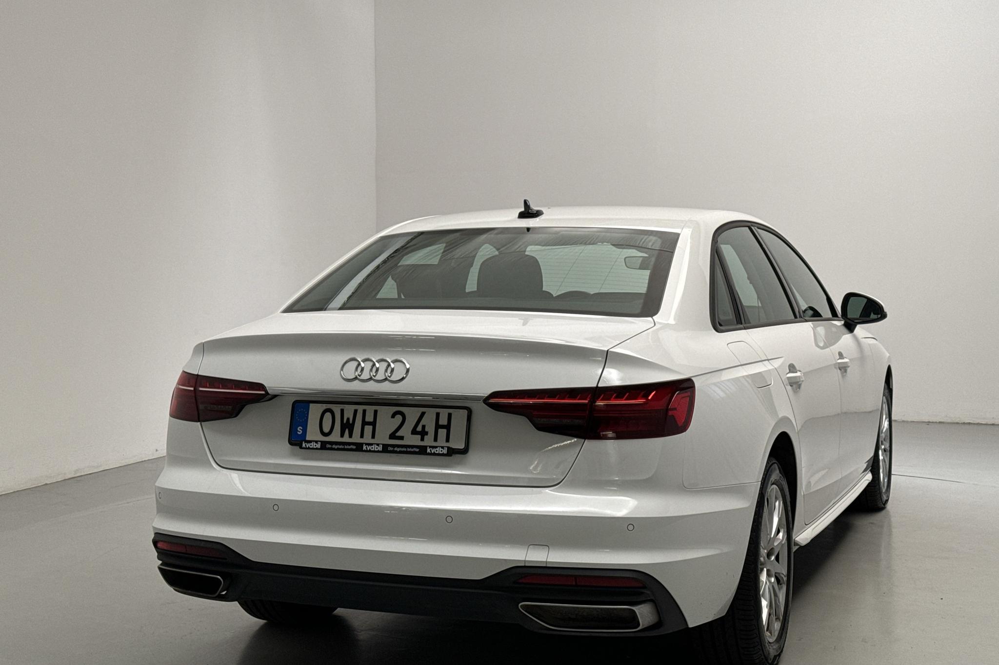 Audi A4 40 TDI quattro (204hk) - 38 610 km - Automaattinen - valkoinen - 2021