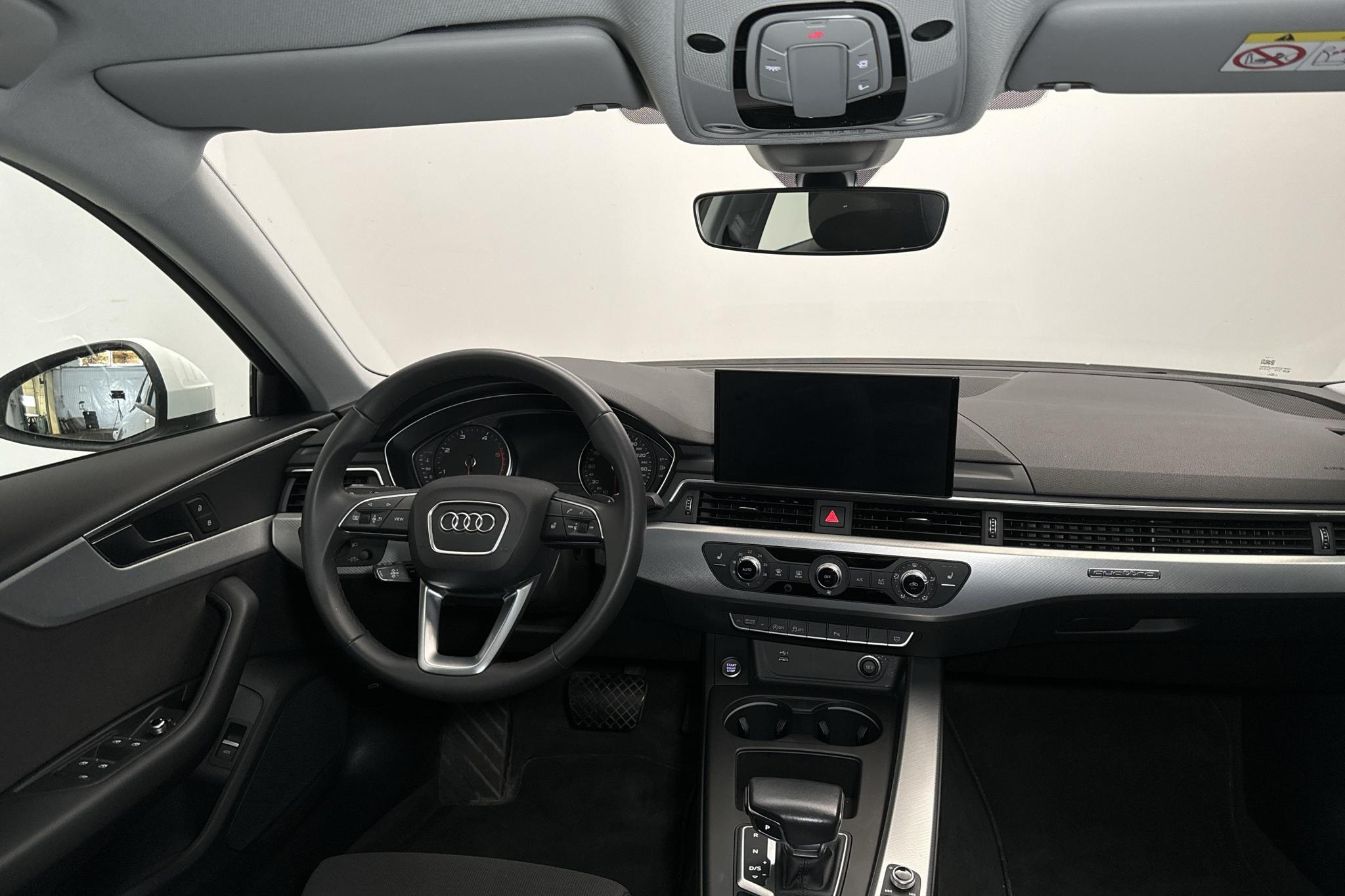 Audi A4 40 TDI quattro (204hk) - 38 610 km - Automaattinen - valkoinen - 2021