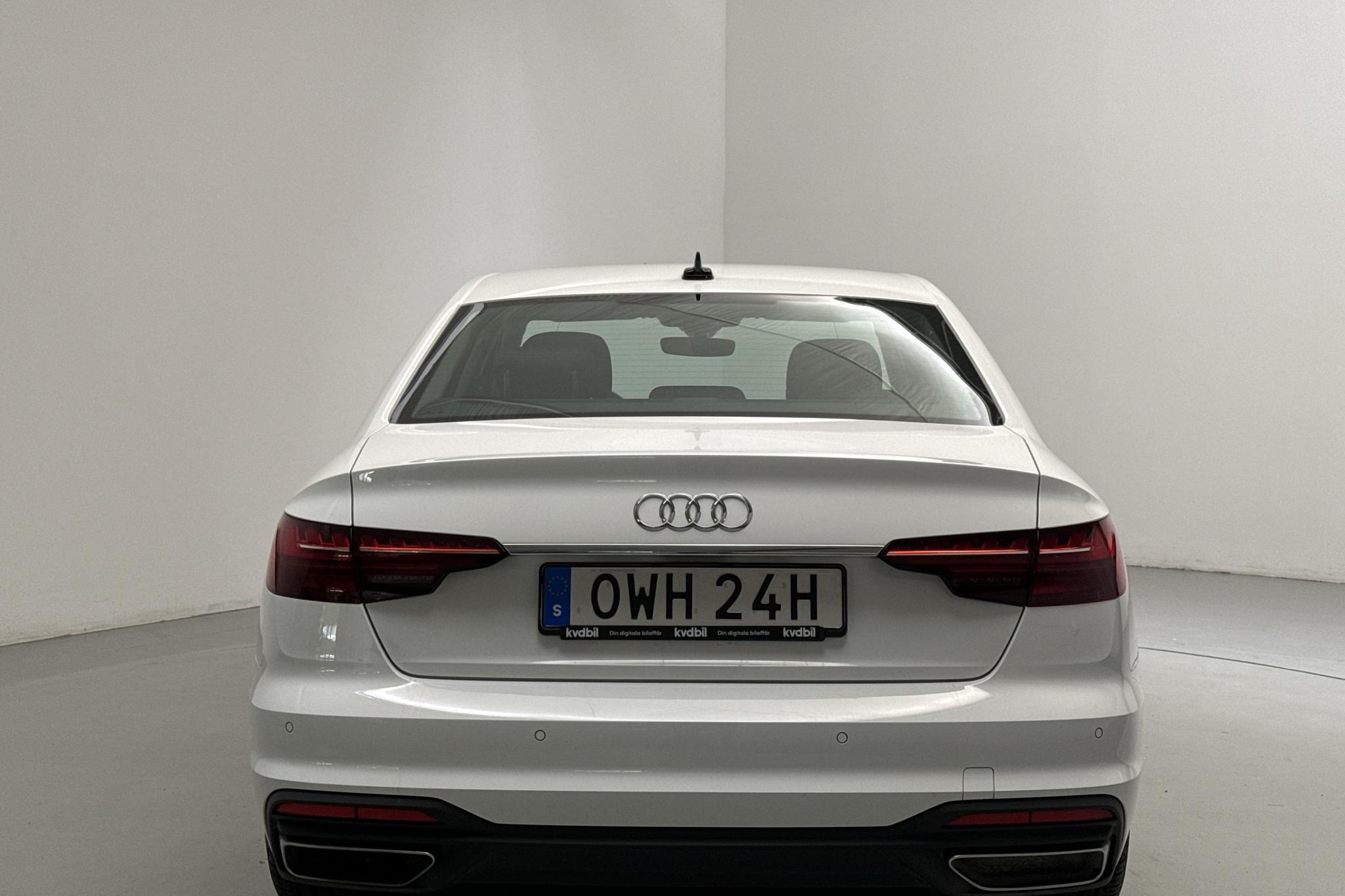 Audi A4 40 TDI quattro (204hk) - 38 610 km - Automaattinen - valkoinen - 2021