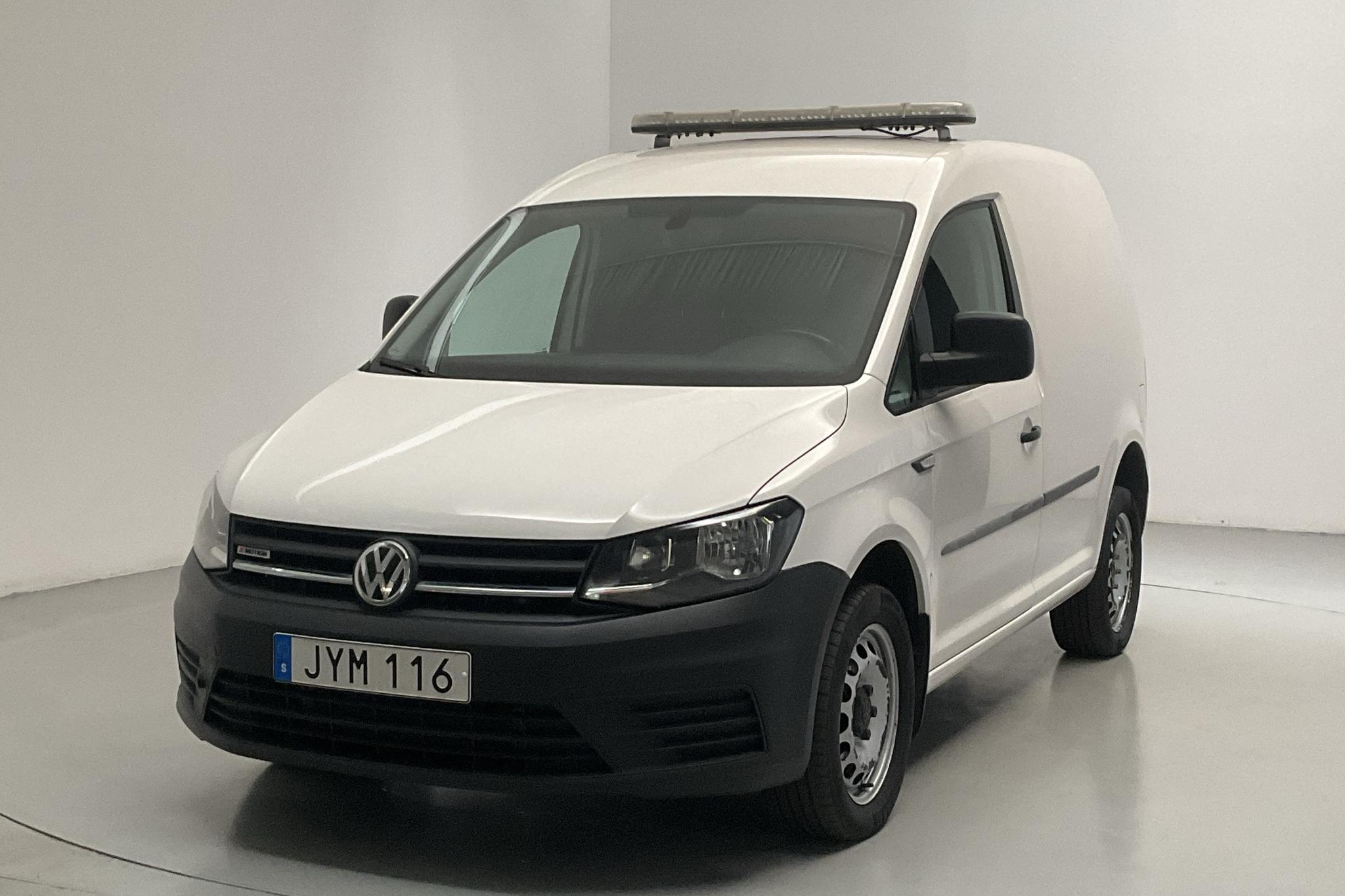 VW Caddy 2.0 TDI Skåp 4MOTION (150hk) - 4 877 mil - Automat - vit - 2017