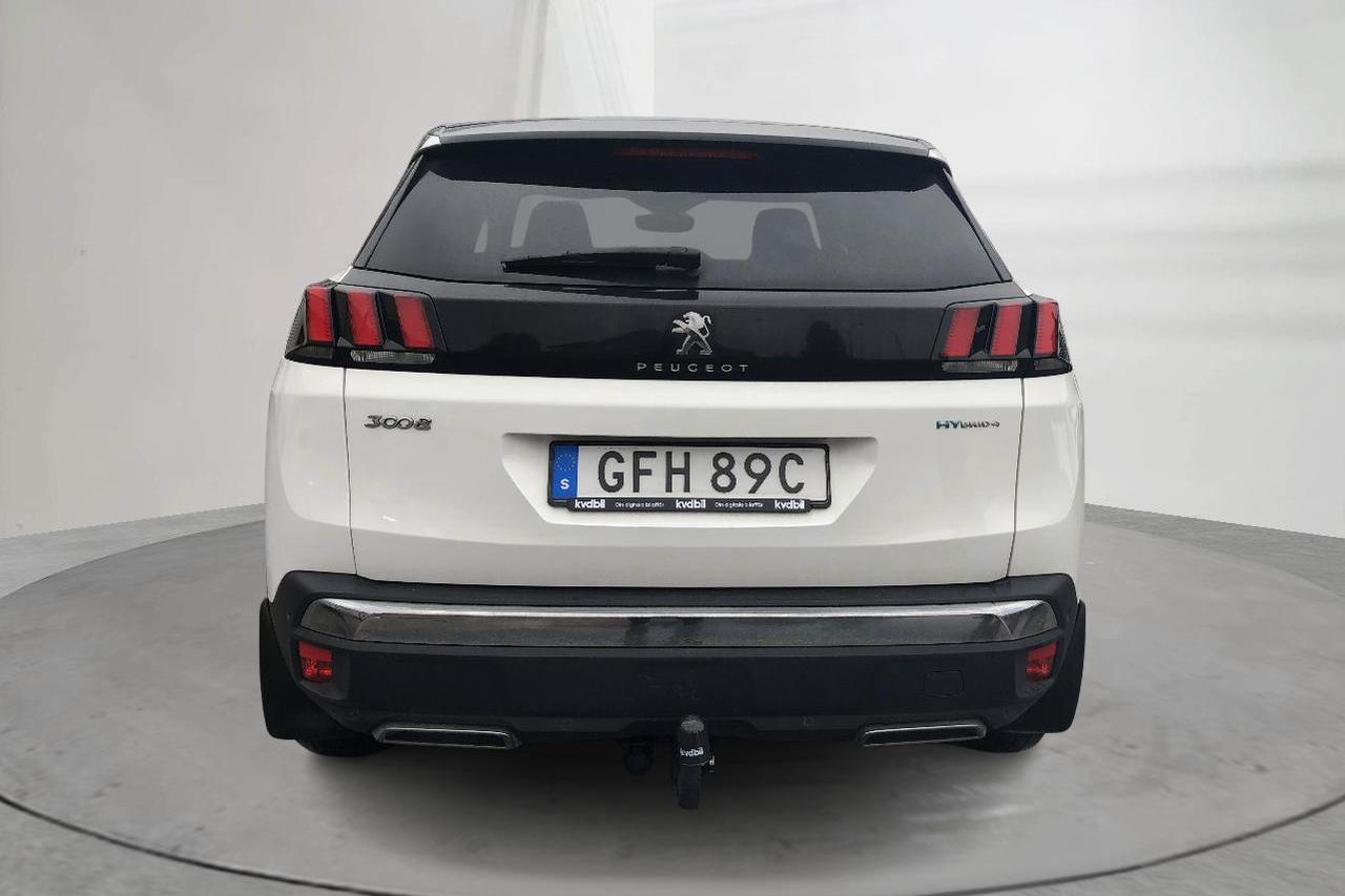 Peugeot 3008 1.6 Plug-in Hybrid 4 (300hk) - 47 840 km - Automatic - white - 2020