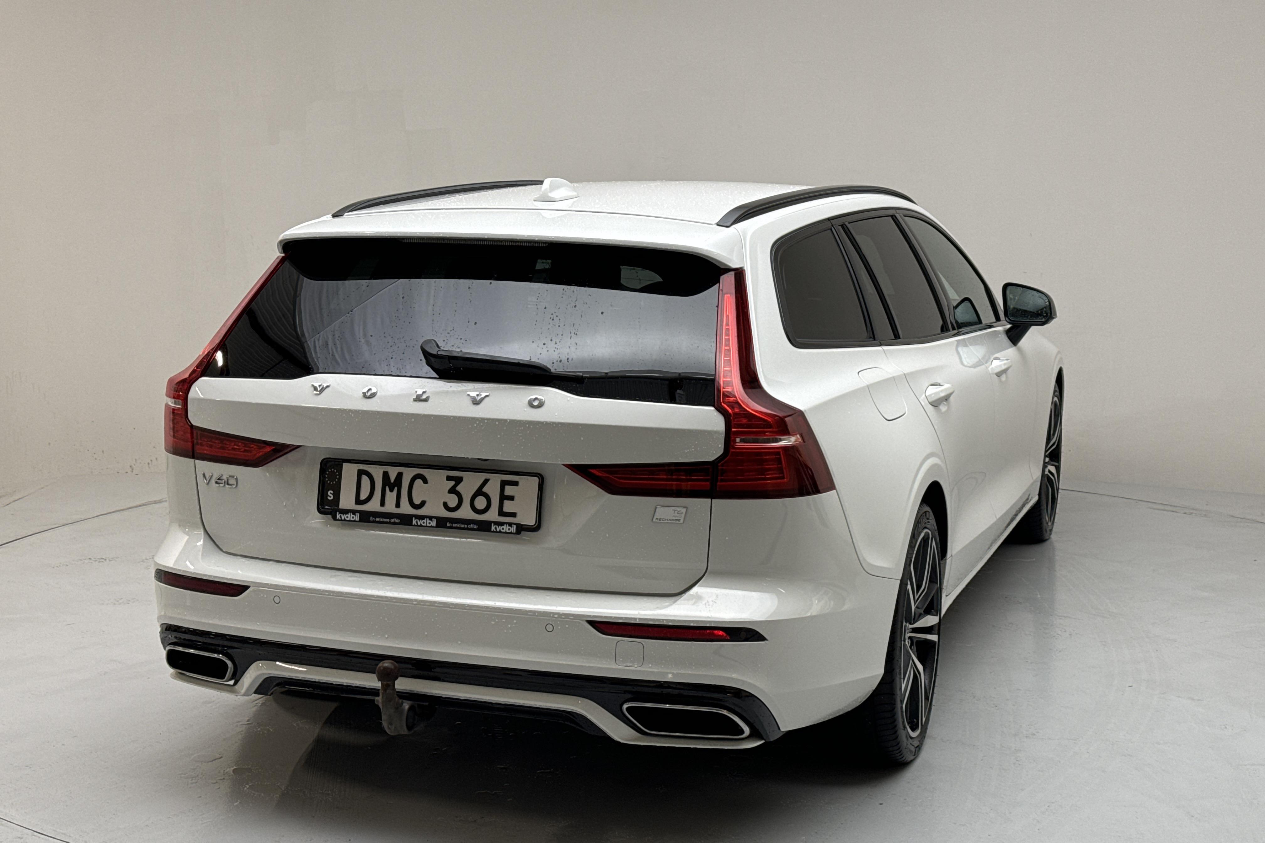 Volvo V60 T6 AWD Twin Engine (340hk) - 78 700 km - Automatyczna - biały - 2021