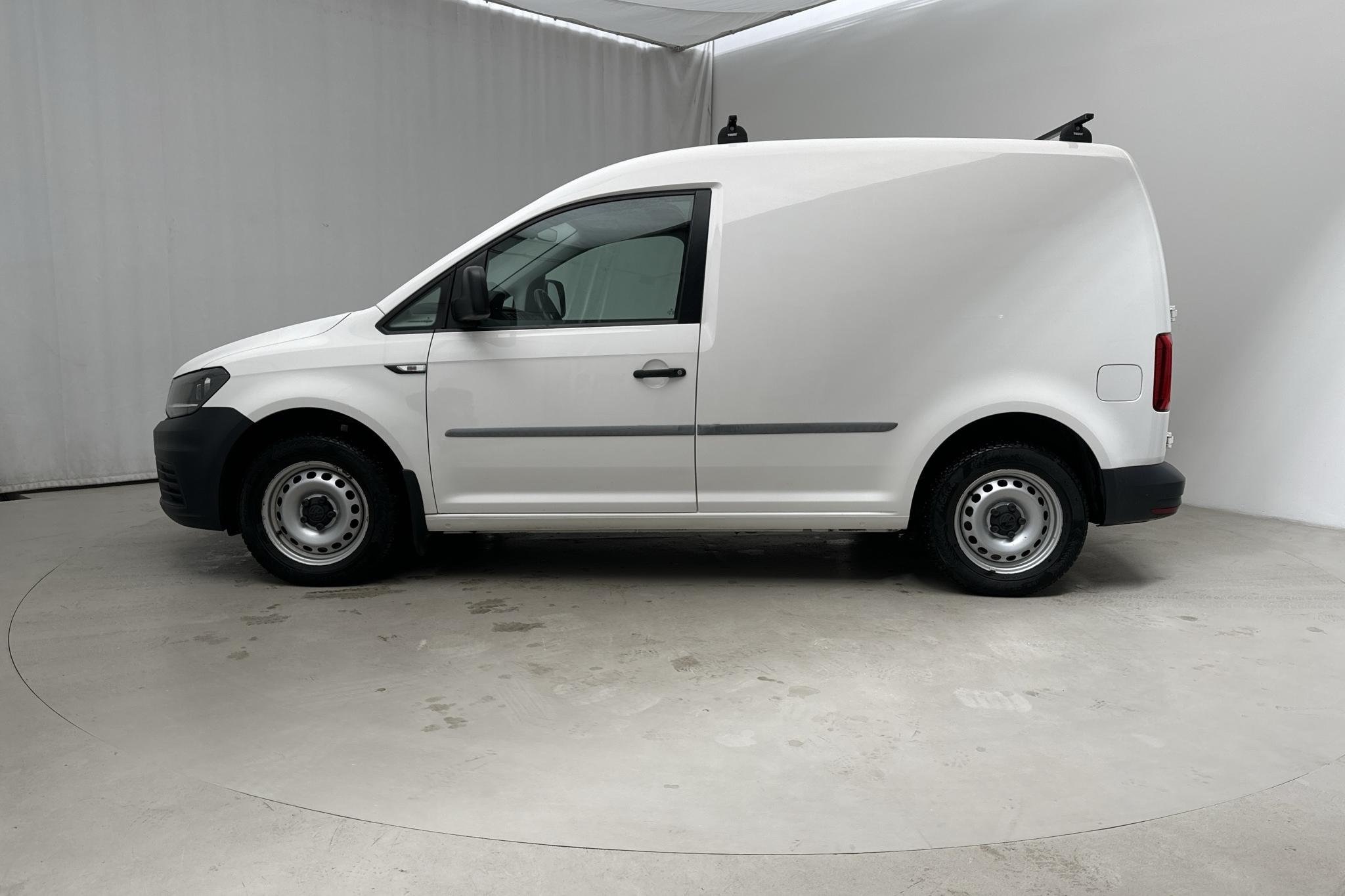 VW Caddy 2.0 TDI Skåp (75hk) - 114 830 km - Manual - white - 2017