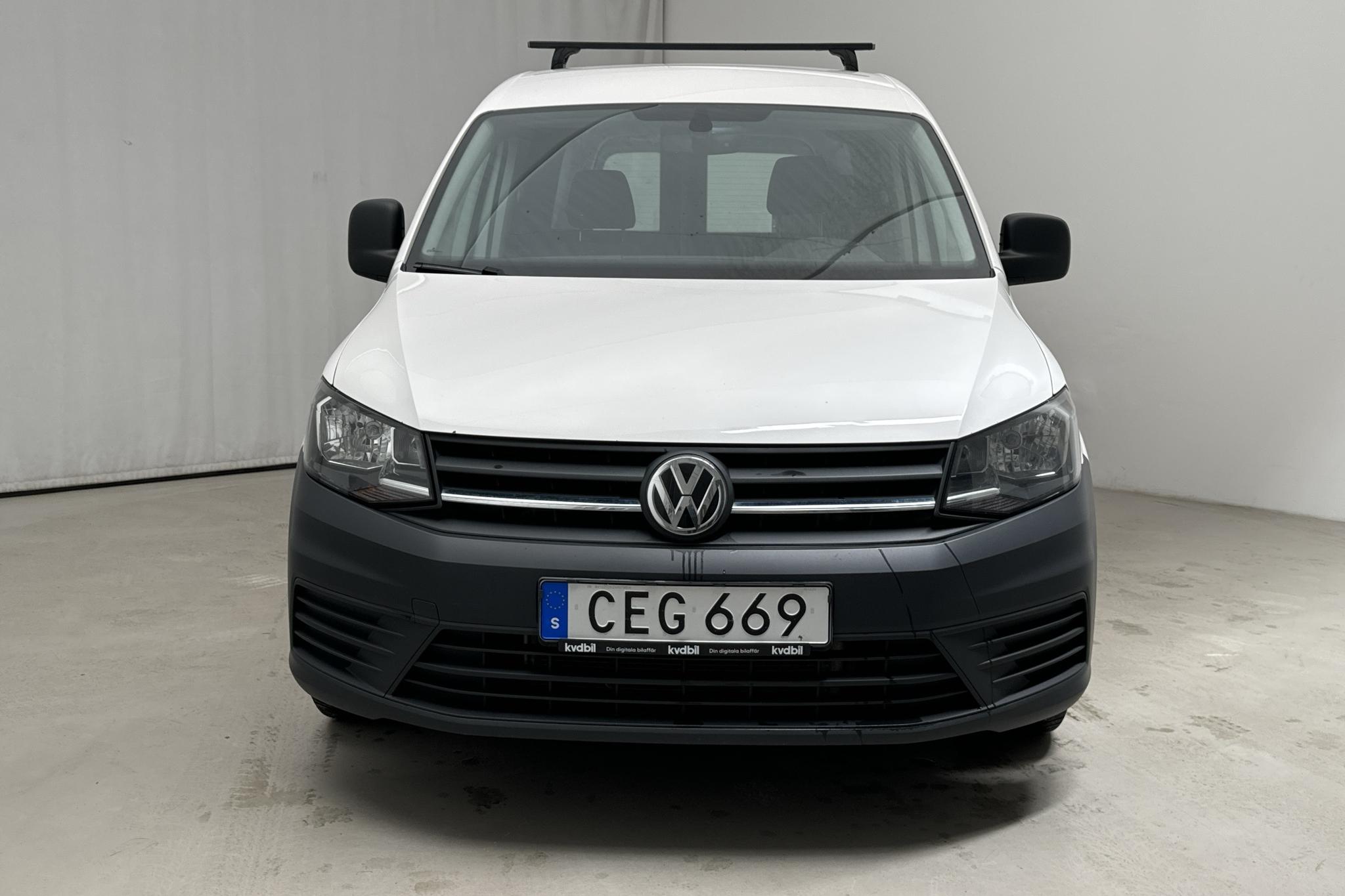 VW Caddy 2.0 TDI Skåp (75hk) - 114 830 km - Manual - white - 2017