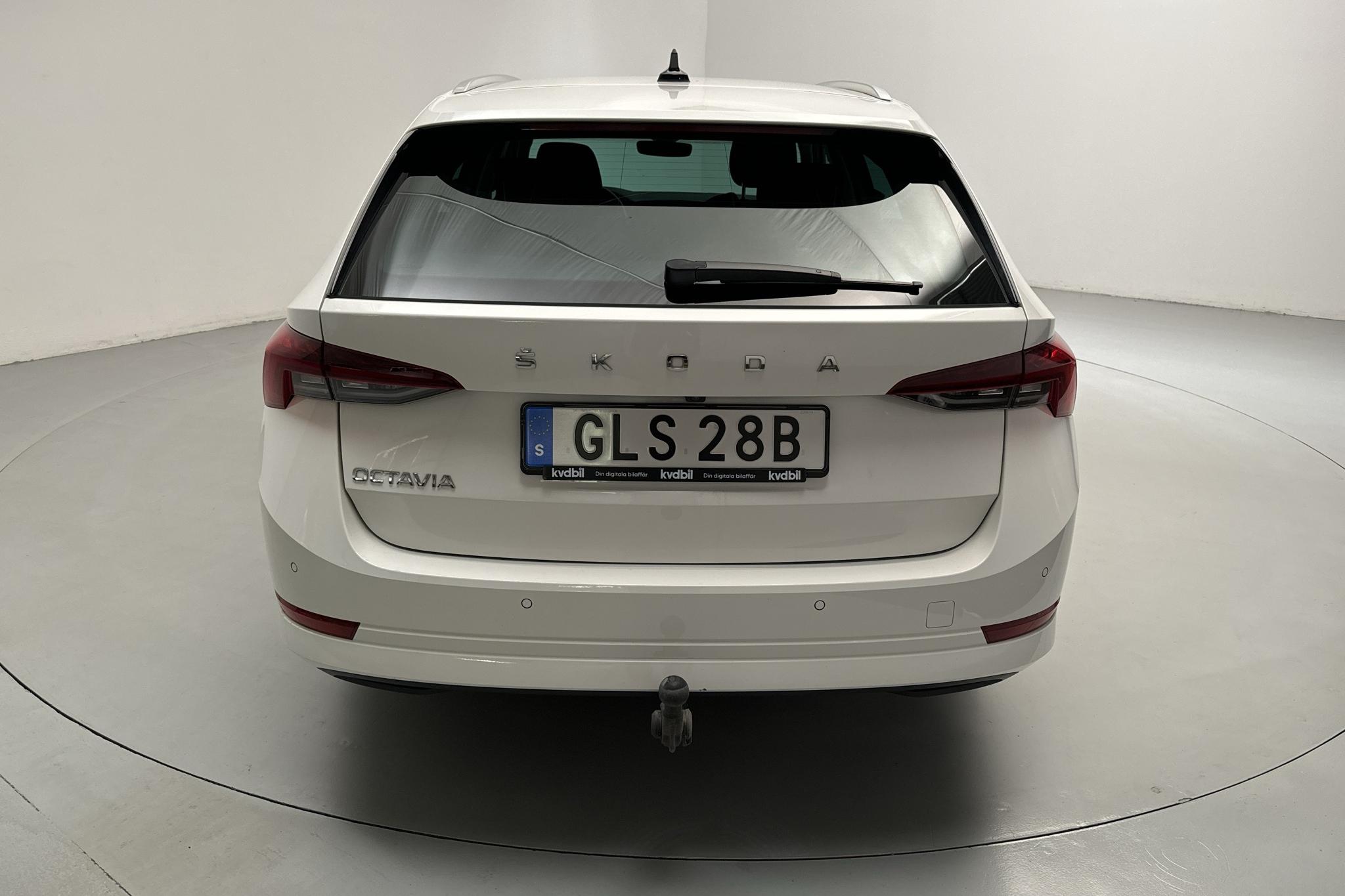 Skoda Octavia G-TEC 1.5 TSI Combi (130hk) - 143 620 km - Automatyczna - biały - 2022