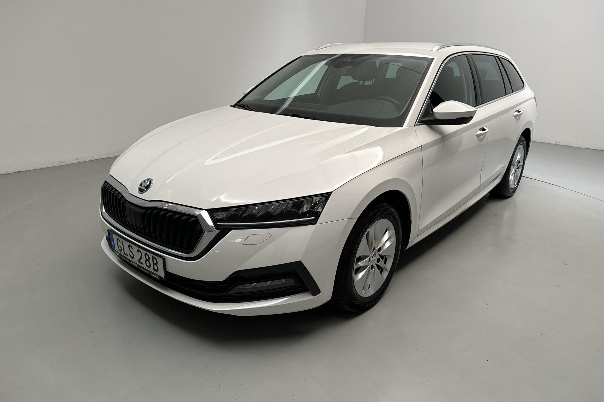 Skoda Octavia G-TEC 1.5 TSI Combi (130hk) - 143 620 km - Automatyczna - biały - 2022