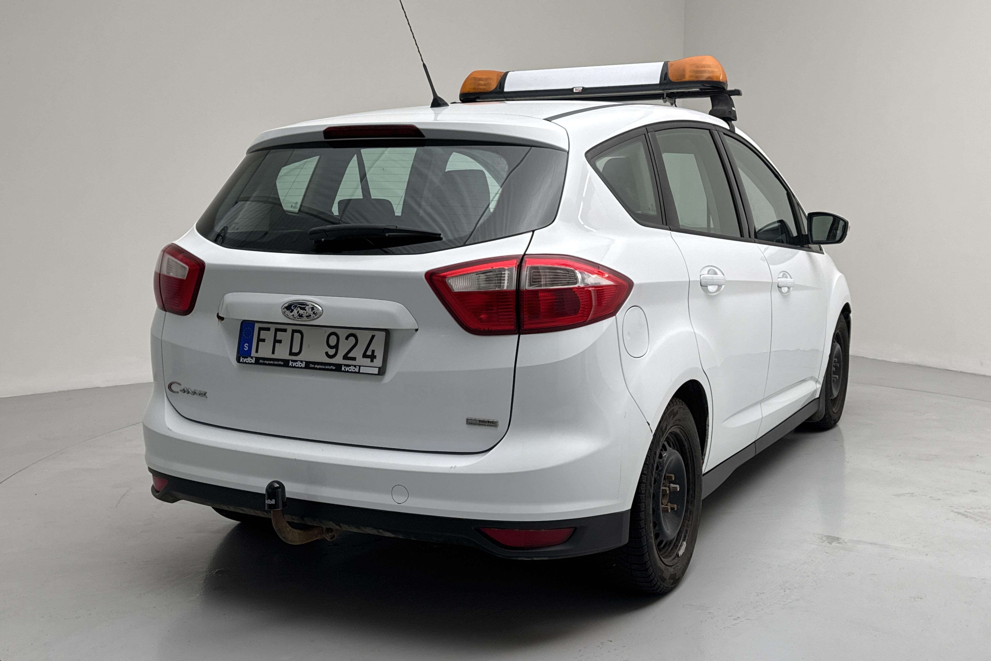 Ford C-MAX 1.6 TDCi (115hk) - 121 140 km - Manualna - biały - 2013