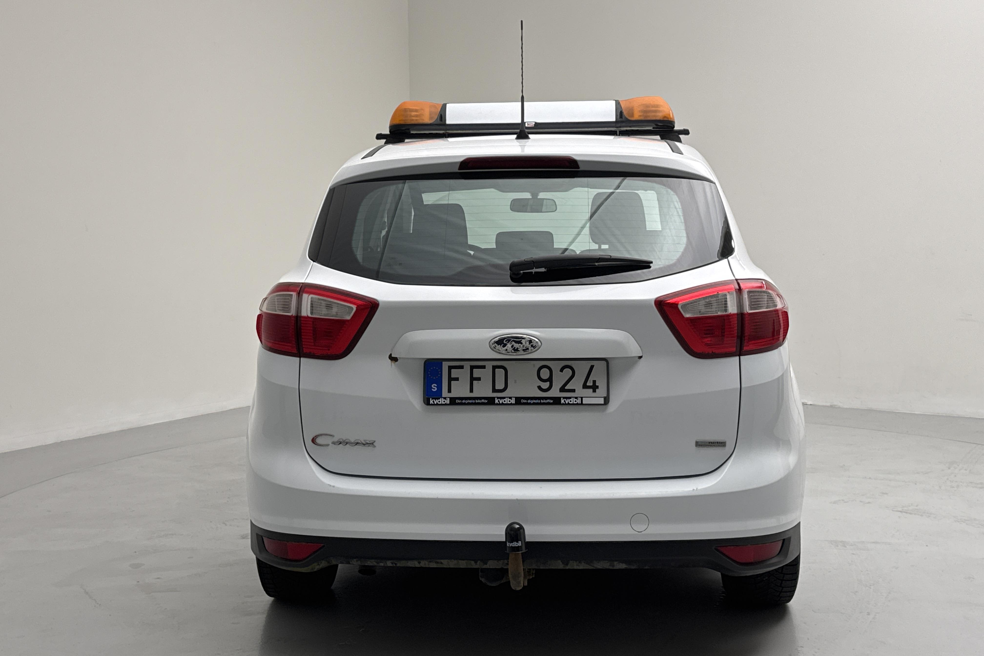 Ford C-MAX 1.6 TDCi (115hk) - 121 140 km - Manualna - biały - 2013