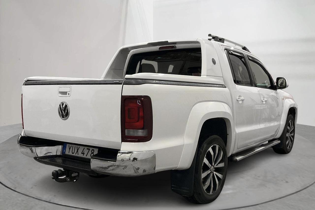 VW Amarok 3.0 TDI 4motion (224hk) - 17 041 mil - Automat - vit - 2018