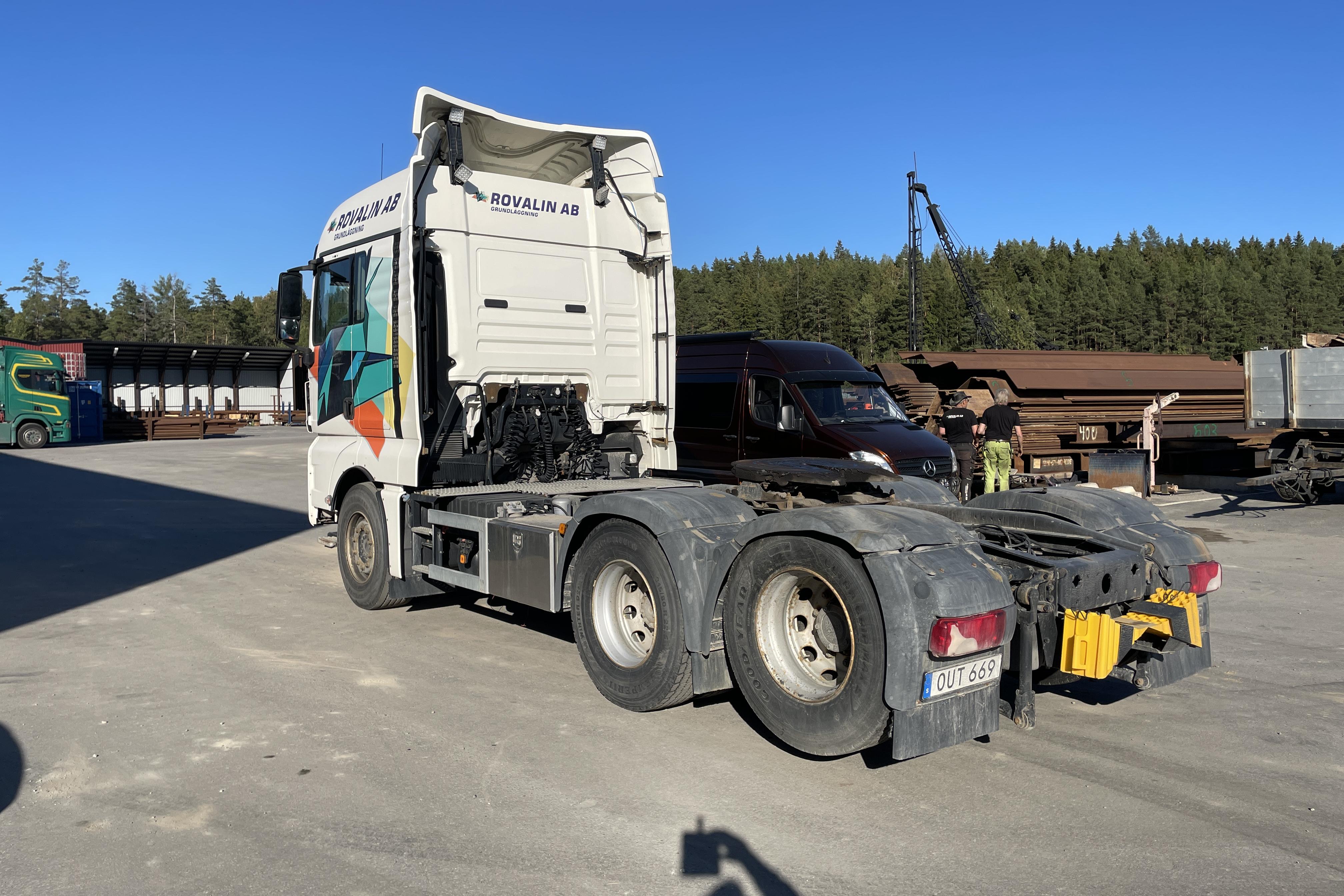 MAN TGX 28.500 - 285 958 km - Automaatne - valge - 2018