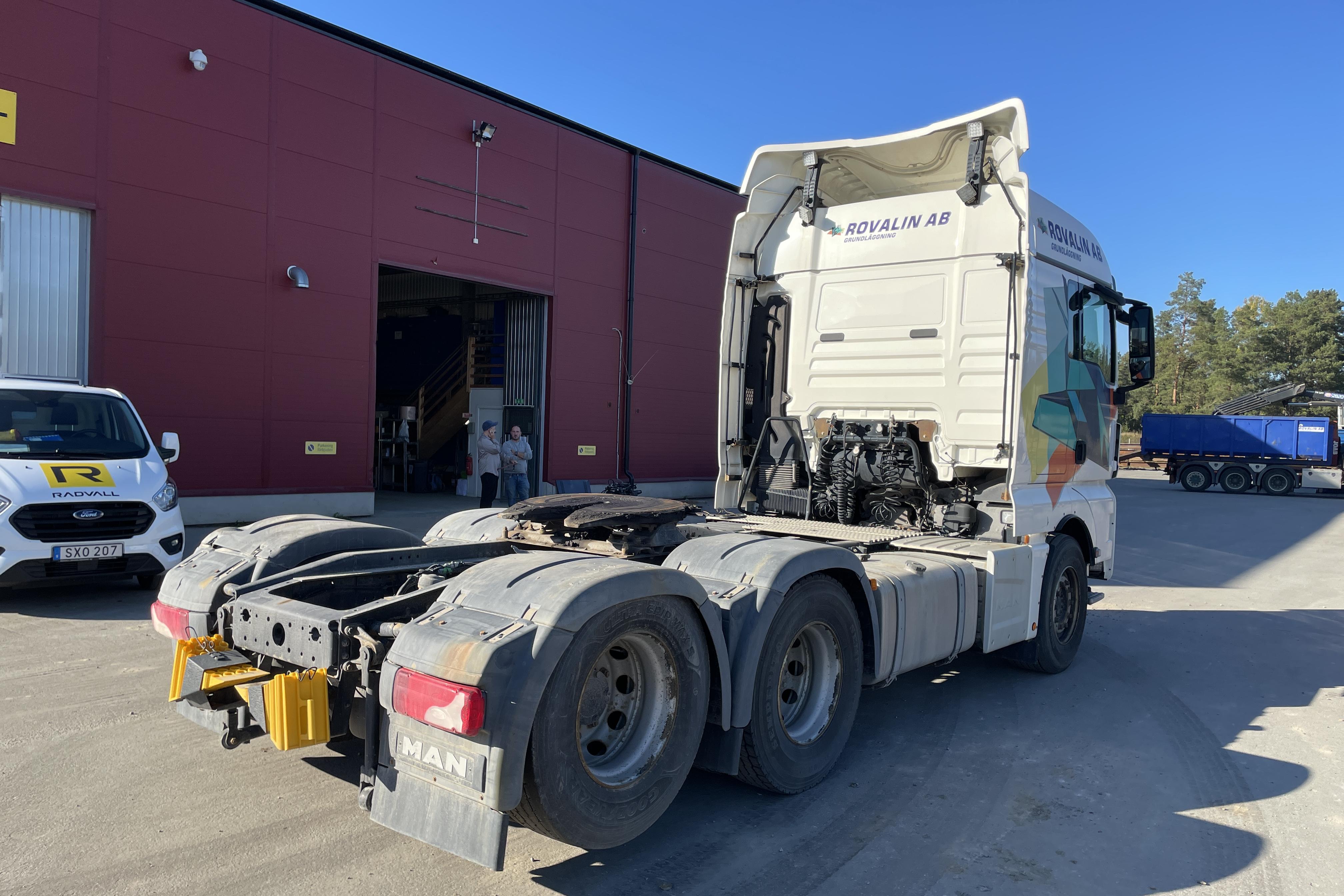 MAN TGX 28.500 - 285 958 km - Automat - vit - 2018