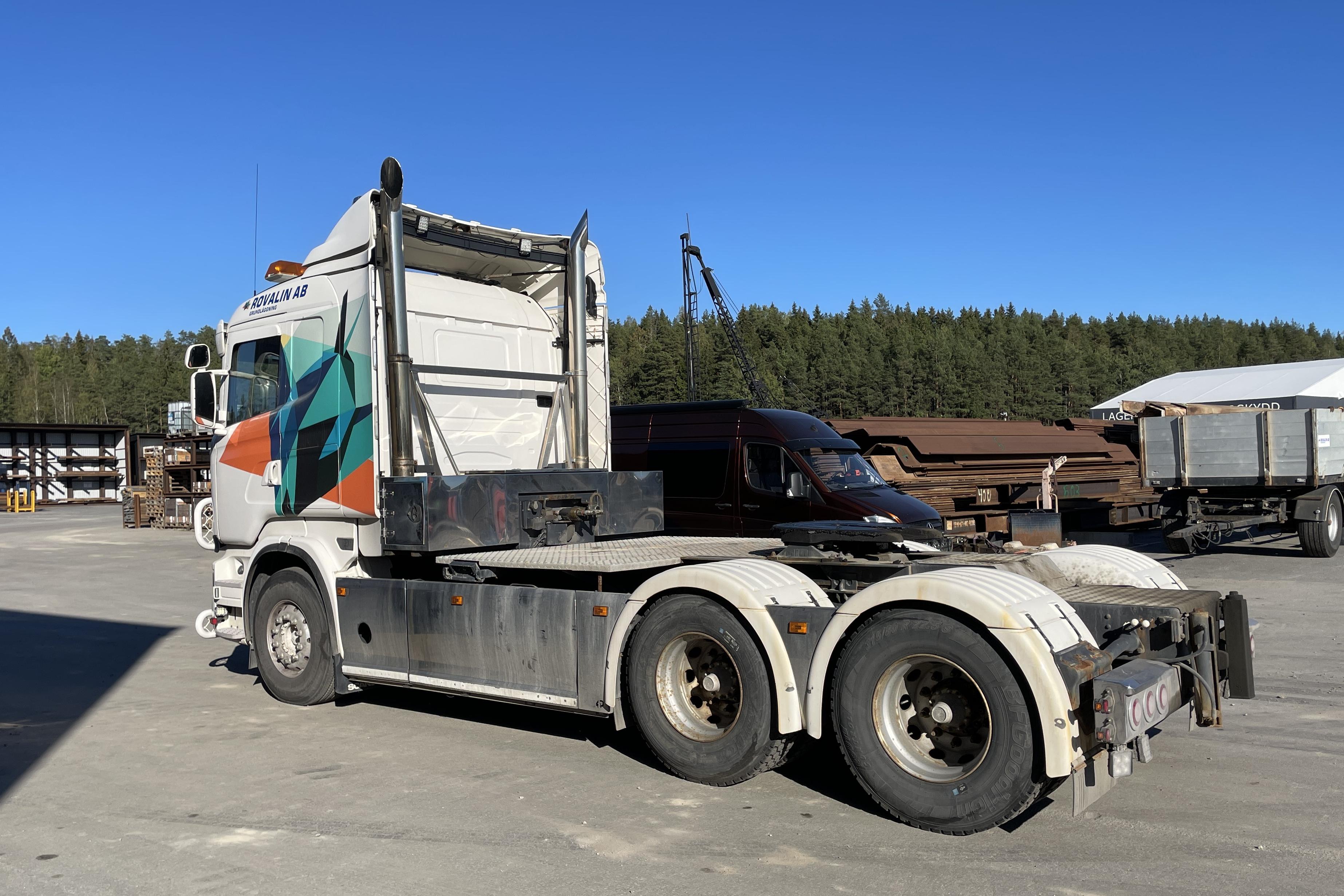 SCANIA R620 - 388 422 km - Automat - vit - 2014