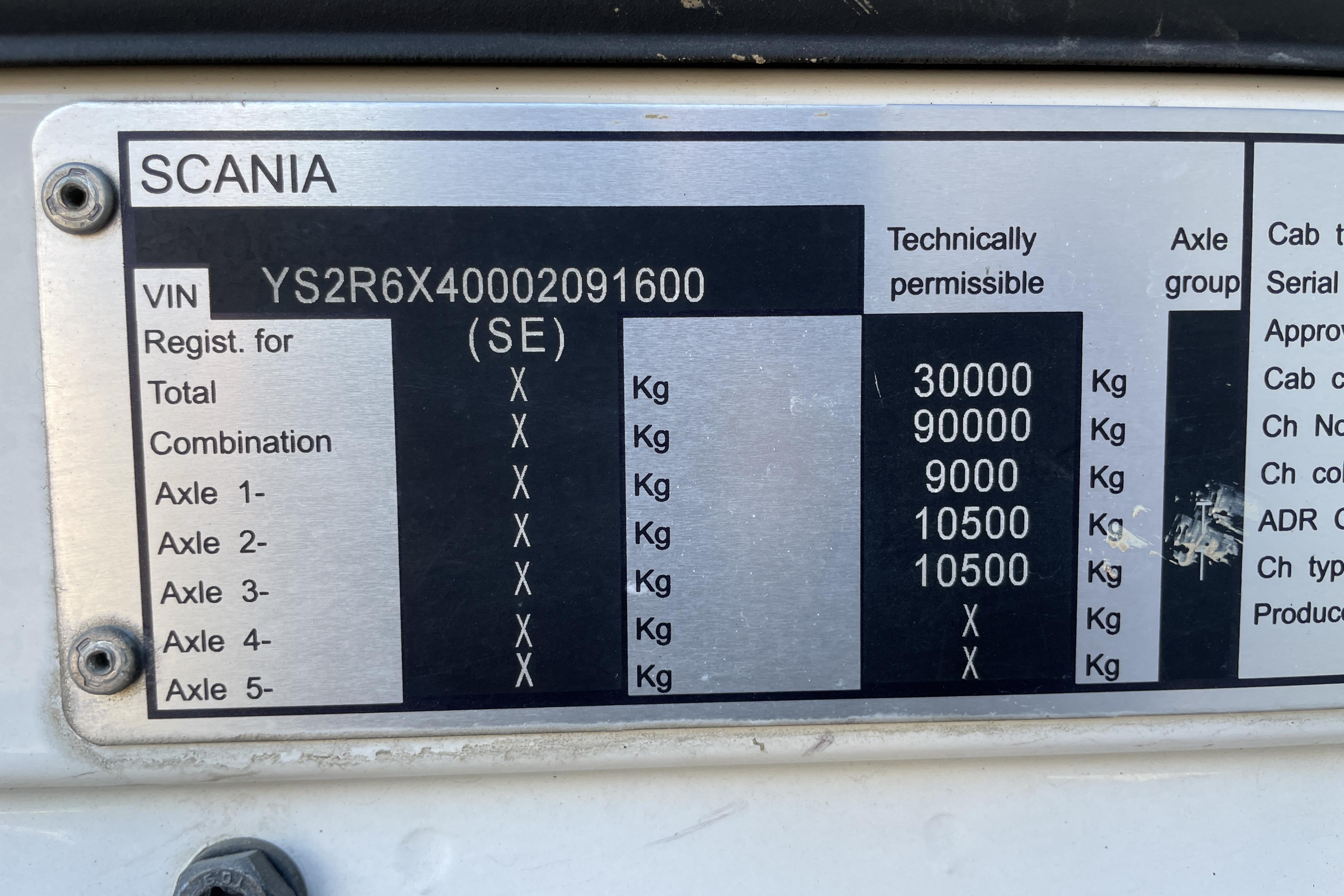 SCANIA R620 - 388 422 km - Automatyczna - biały - 2014