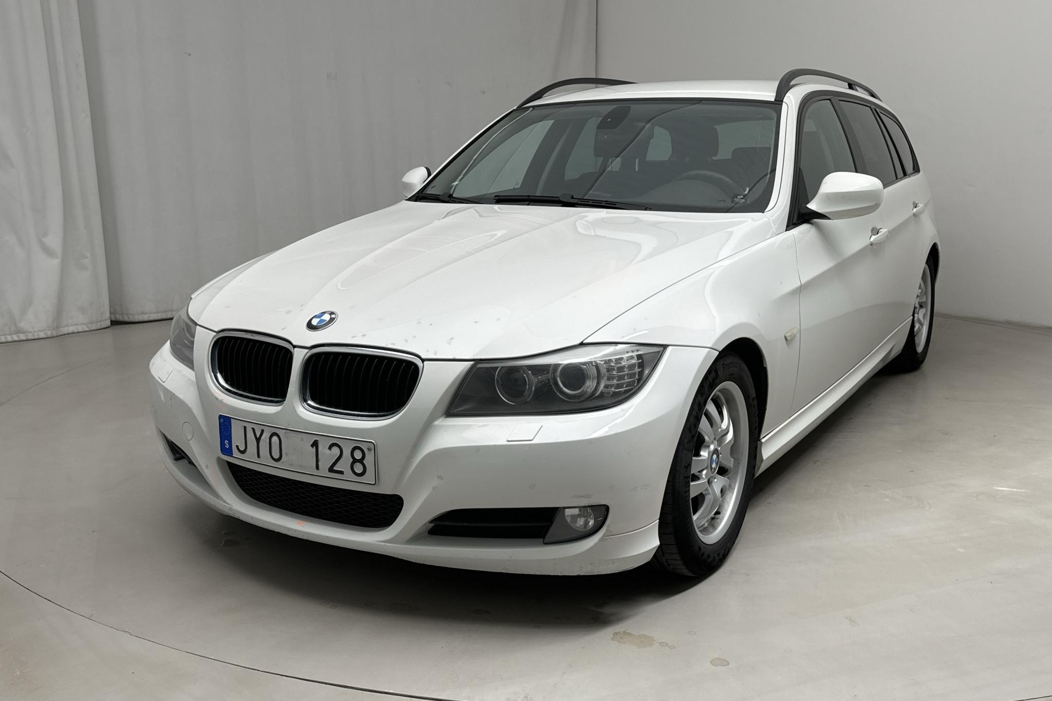 BMW 320d Touring, E91 (177hk) - 223 760 km - Automatic - white - 2009